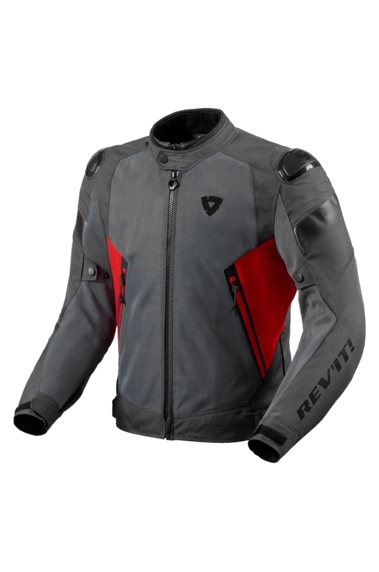Kurtka Motocyklowa Rev'It! Control Air H2O Szary/CzerwonyXXL