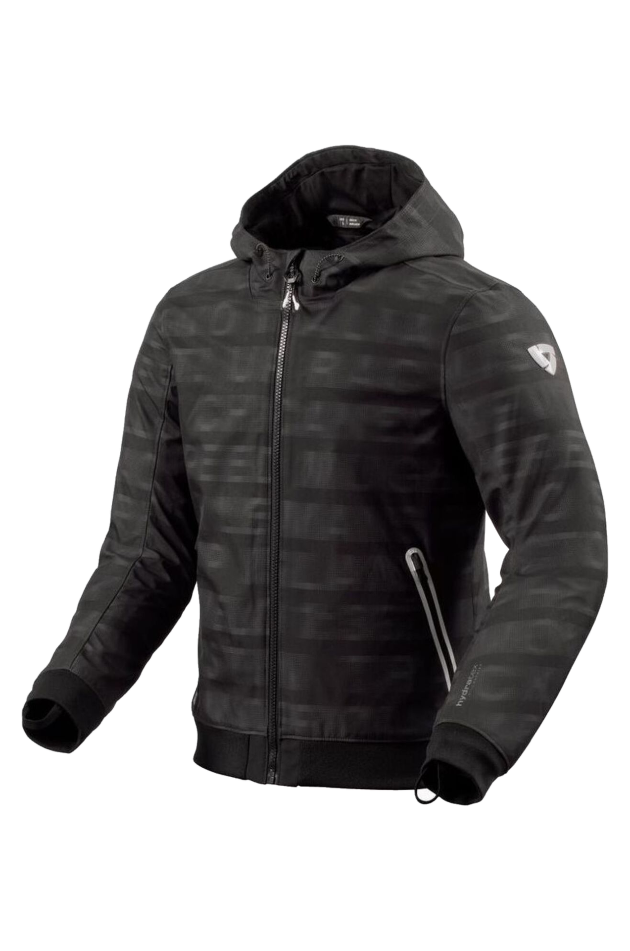 Kurtka Motocyklowa Rev'It! Saros WB Czarny/AntracytowyS