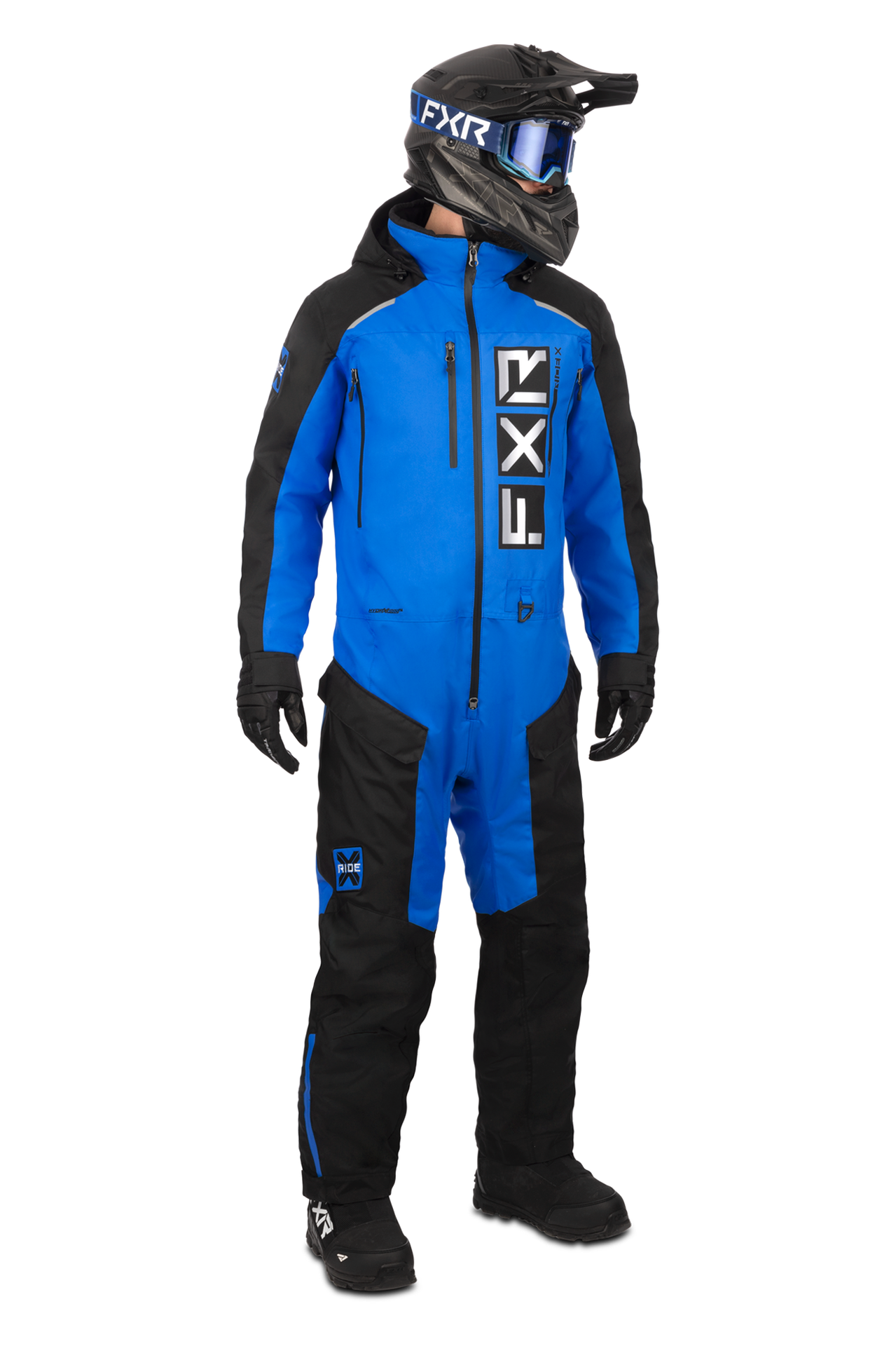 Kombinezon Jednoczęściowy FXR Recruit F.A.S.T. Insulated Ops Czarny/NiebieskiM