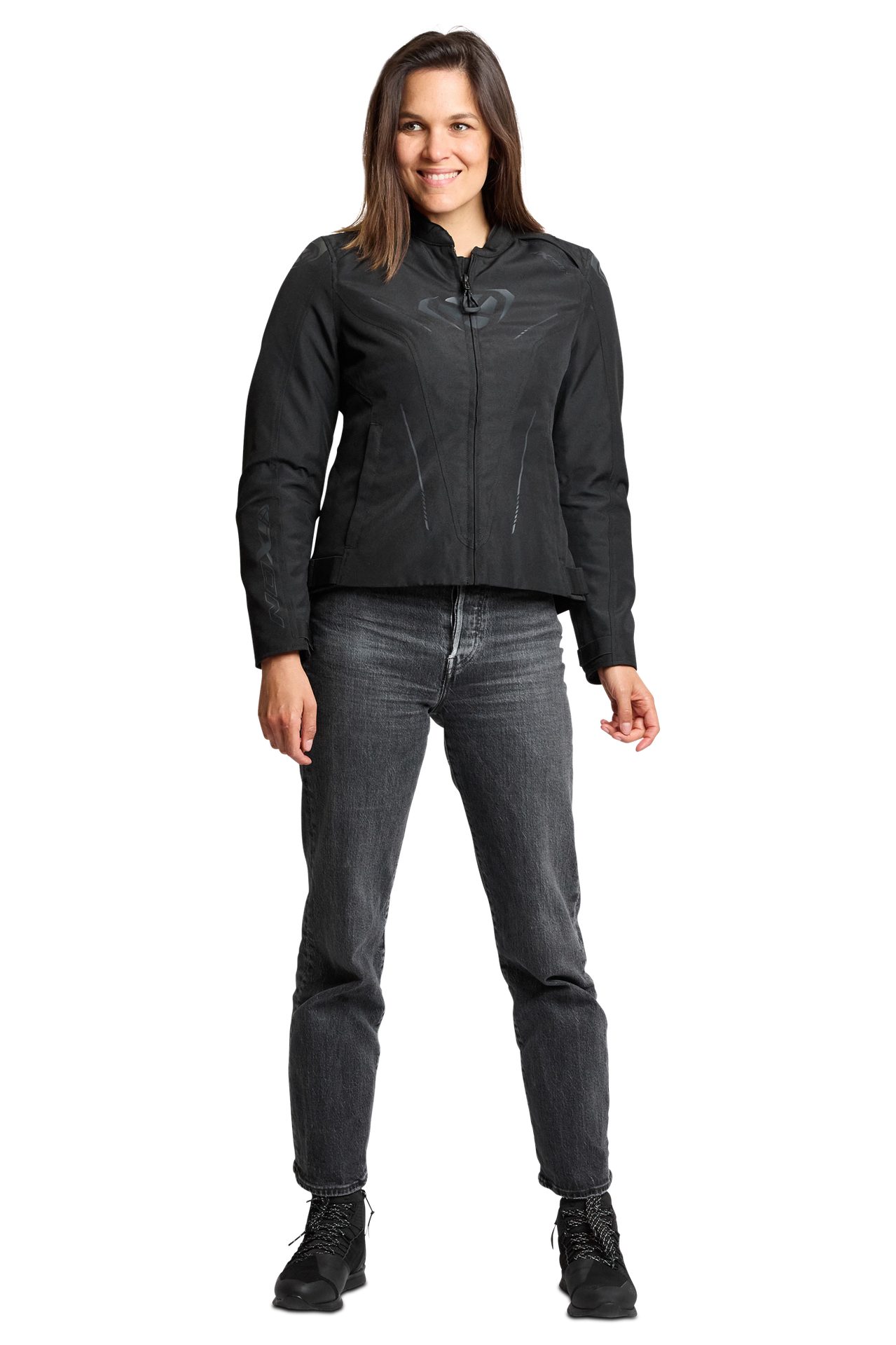 Kurtka Motocyklowa Ixon Prodigy Damska CzarnyM