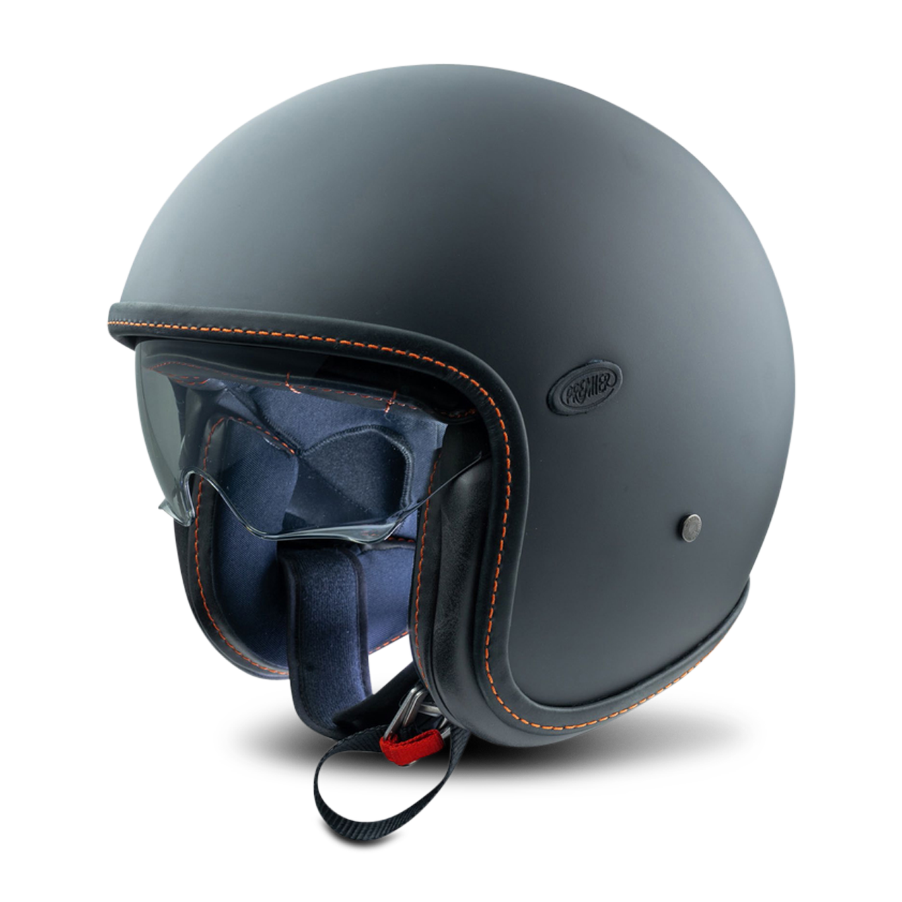 Kask Otwarty Premier Vintage Platinum CzarnyM