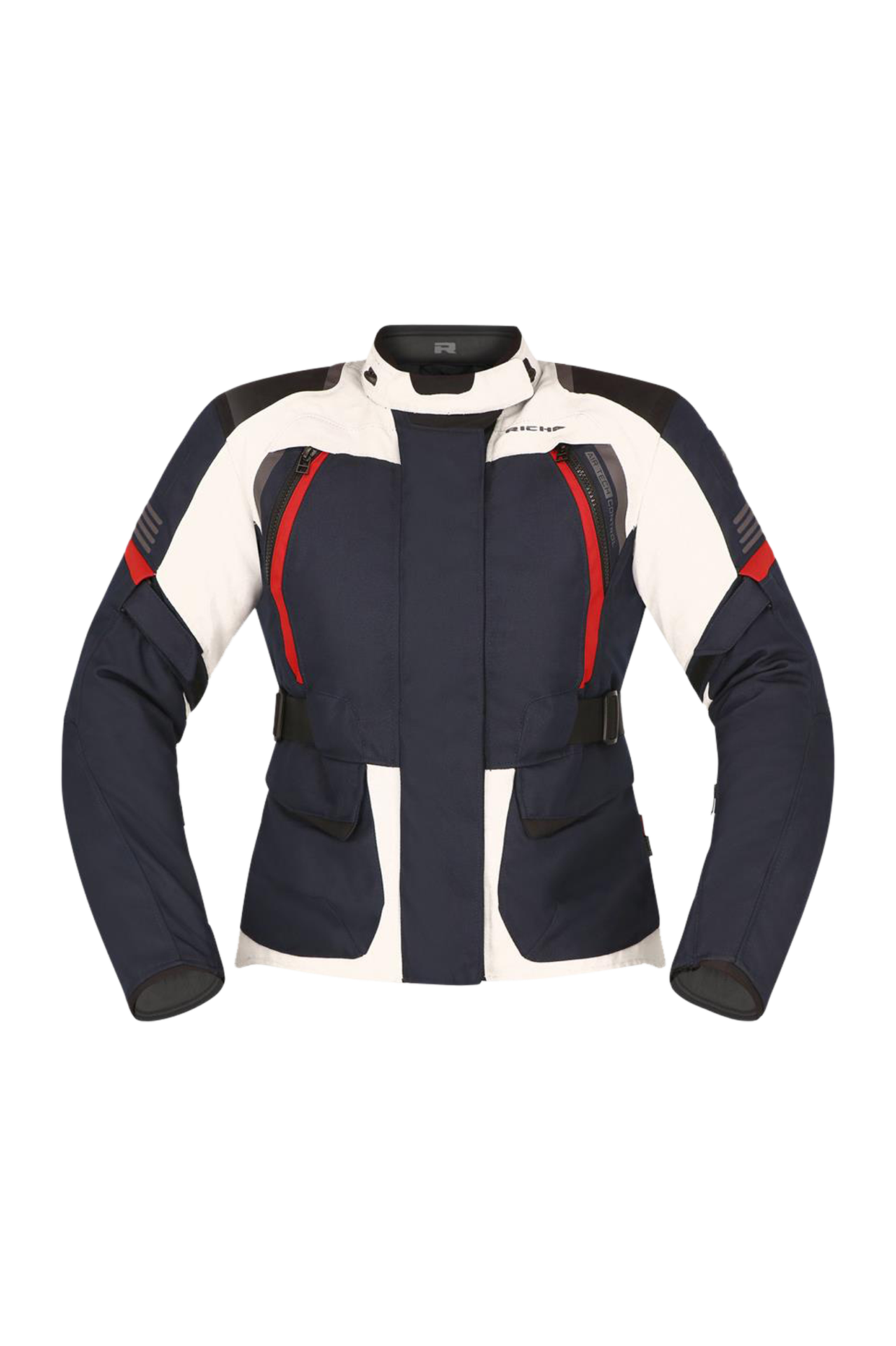 Kurtka Richa Phantom 3 Damska Granatowy/Czerwony/Jasnoszary4XL