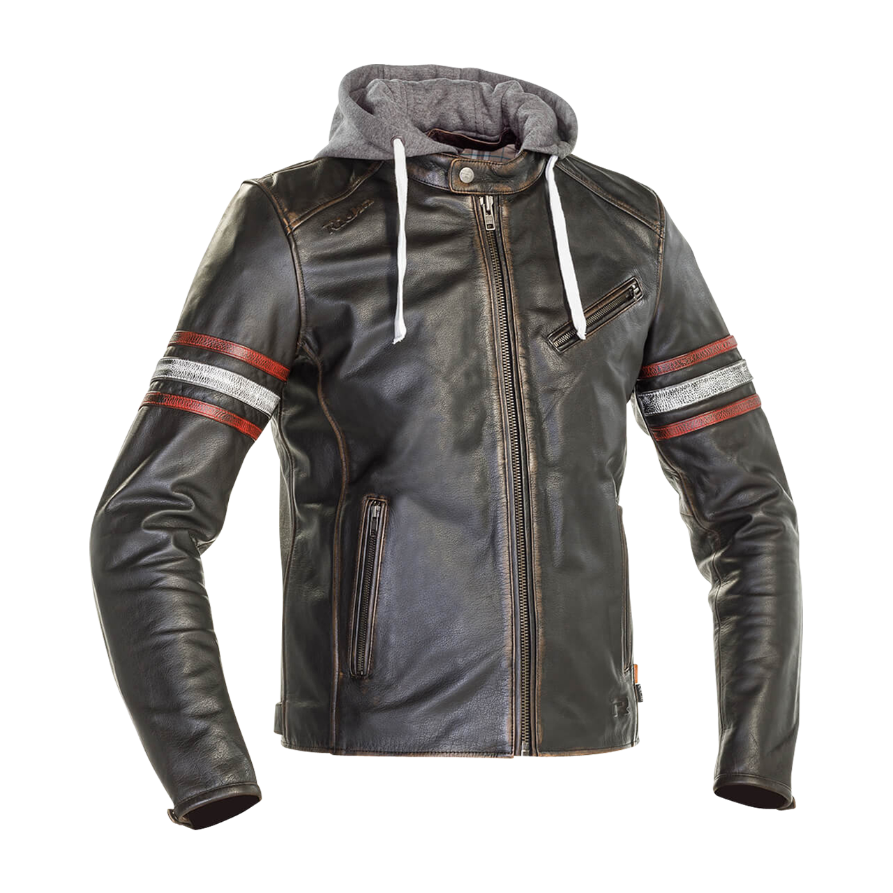 Kurtka Skórzana Richa Toulon 2 Czerwony50