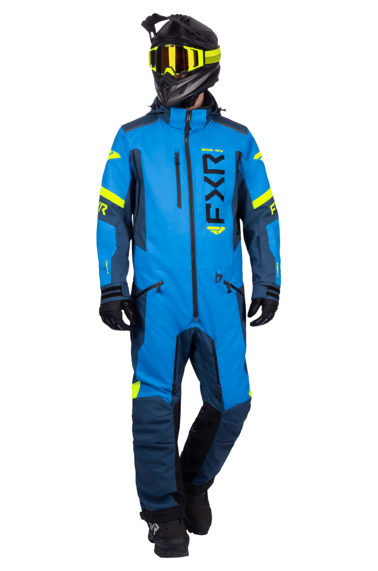 Kombinezon Jednoczęściowy FXR Helium Lite 26 Niebieski/Hi-VisS