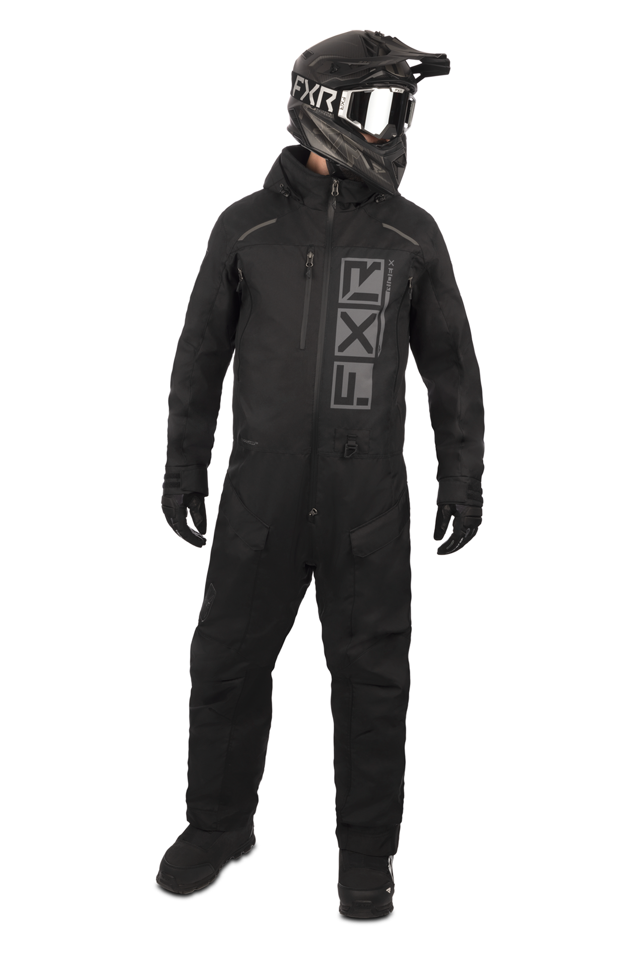 Kombinezon Jednoczęściowy FXR Recruit F.A.S.T. Insulated Ops Black OpsXXL