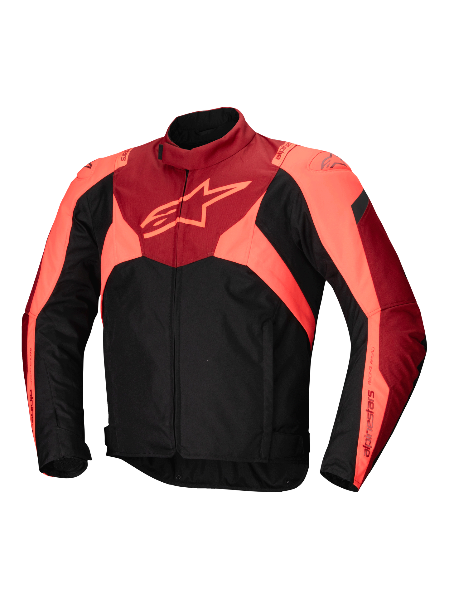 Kurtka Motocyklowa Alpinestars T-Jaws V4 WP Czarny/Czerwony/FluorescencyjnyL