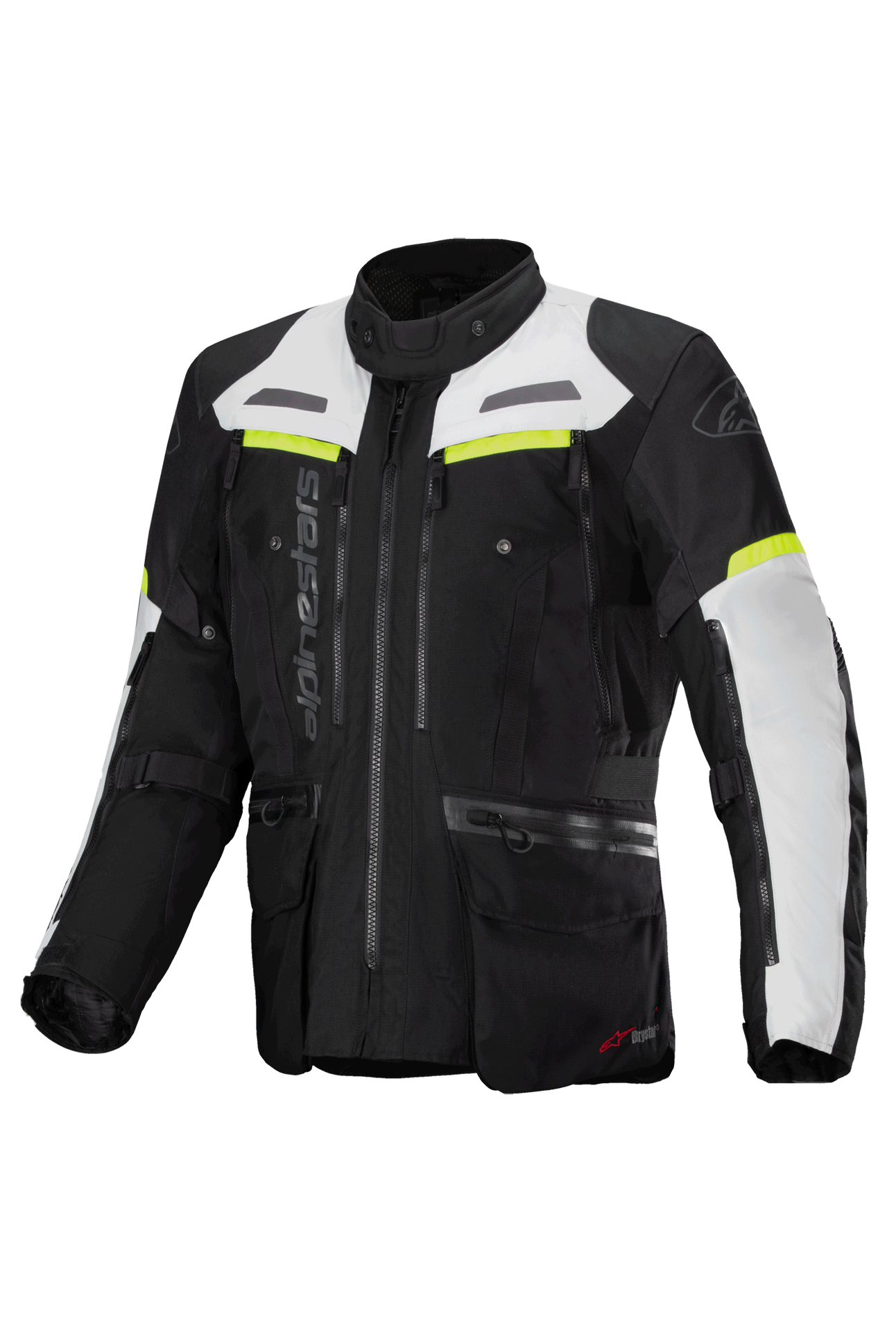 Kurtka Motocyklowa Alpinestars Bogota' Pro Drystar Czarny/Lodowy szary3XL
