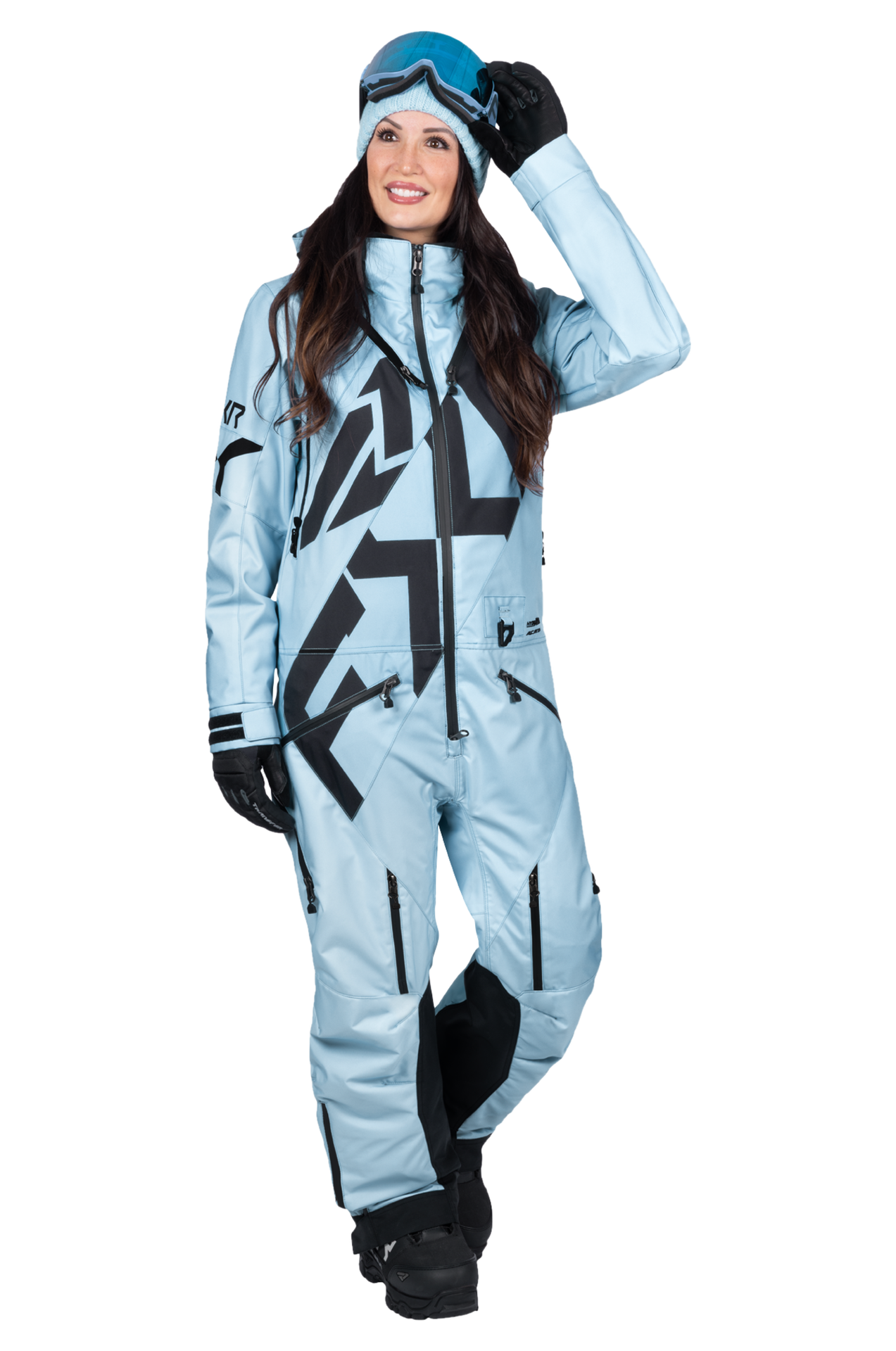 Kombinezon Jednoczęściowy FXR Cold Cross CX F.A.S.T Insulated Damski 26 Maui Niebieski/Czarny6