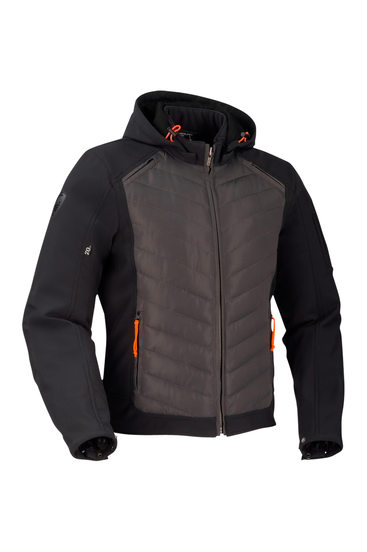 Kurtka MC Segura Natcho Vented Czarny/SzaryXL