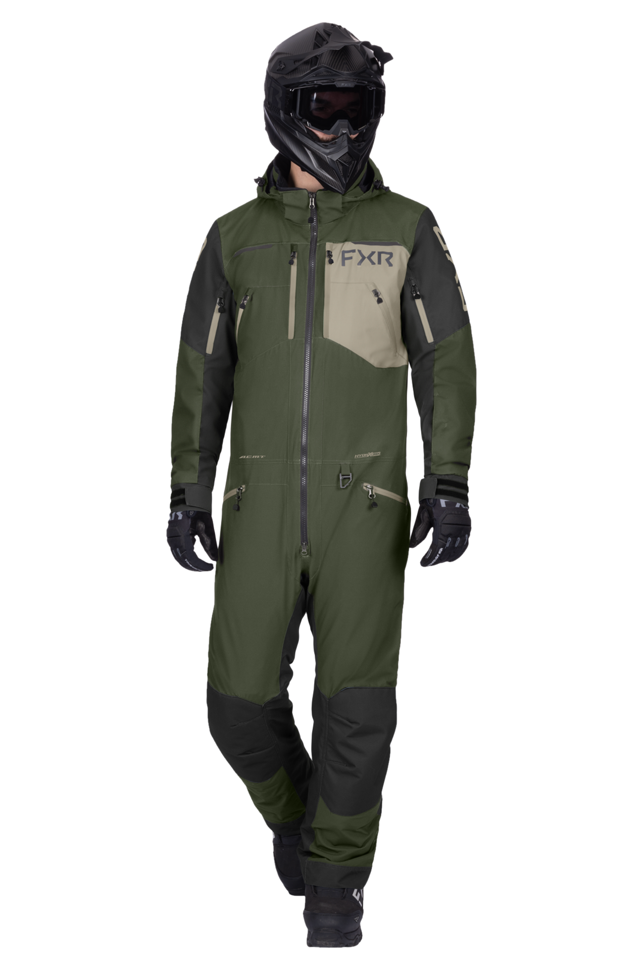 Kombinezon Jednoczęściowy FXR Vertical MTX Lite 26 Wojskowy/Asphalt/StoneM
