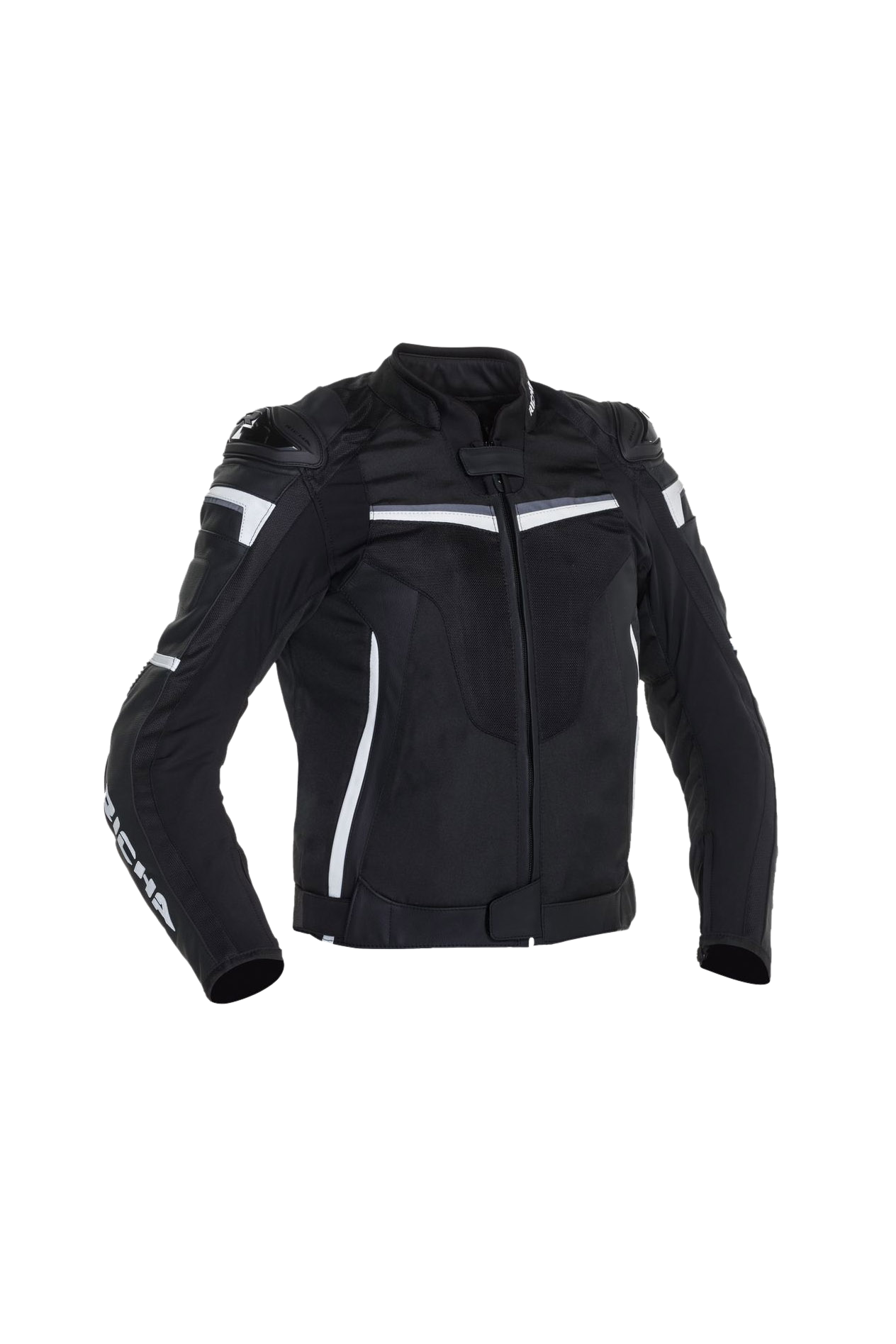 Kurtka Motocyklowa Richa Terminator Czarny/Złamany BiałyS