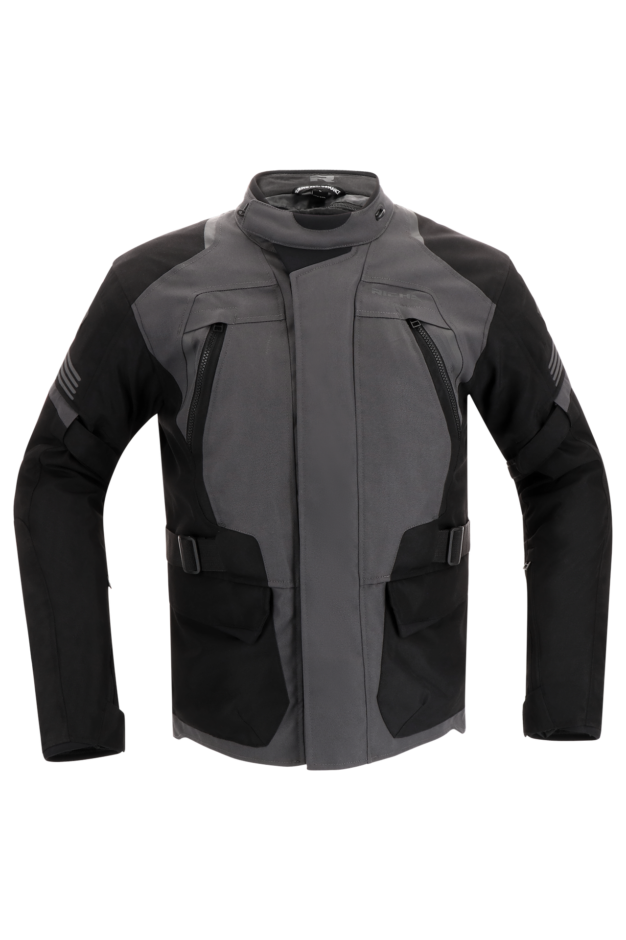 Kurtka Motocyklowa Richa Phantom 3 Czarny/CiemnoszaryL