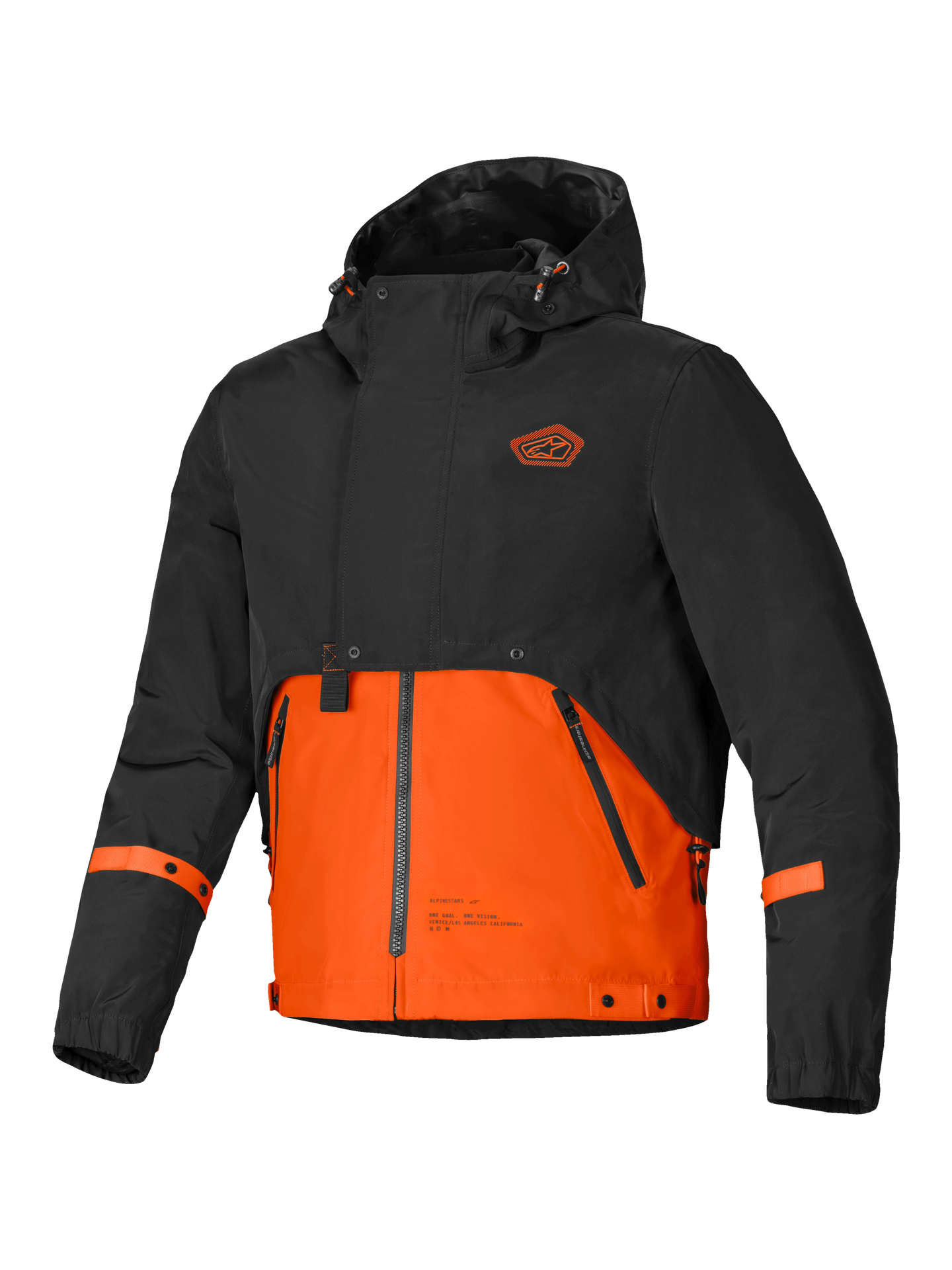 Kurtka Motocyklowa Alpinestars Mootant WP Parka Spicy Orange/Czarny3XL