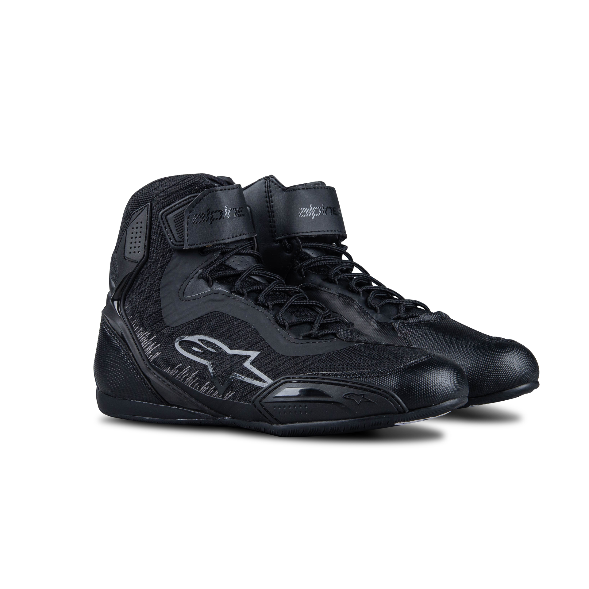Buty Motocyklowe Alpinestars Stella Faster-3 Rideknit Damskie Czarny/Antracytowy37,5