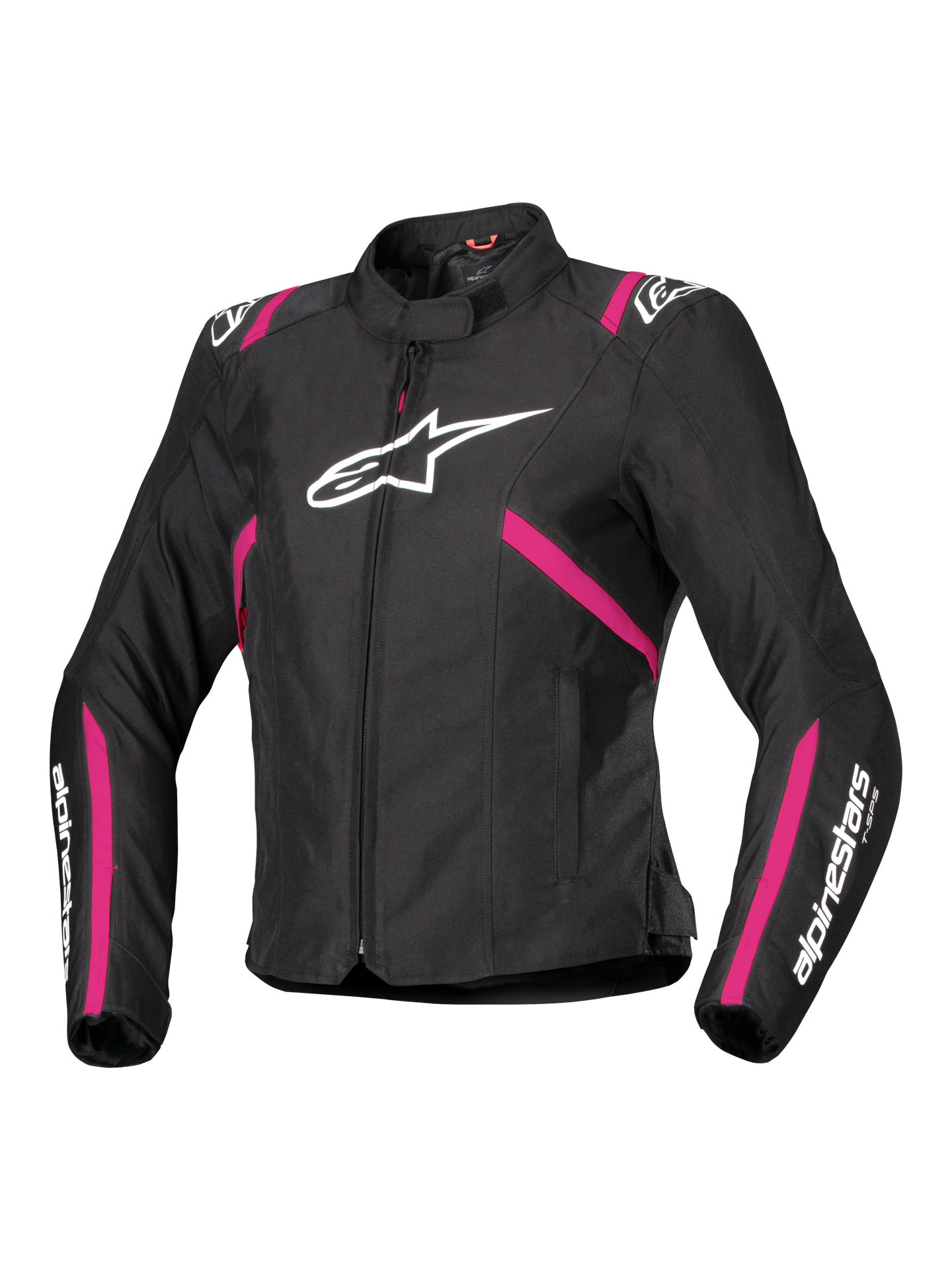 Kurtka Motocyklowa Alpinestars Stella T-SPS V2 WP Damska Czarny/Złamany Biały/RóżowyL