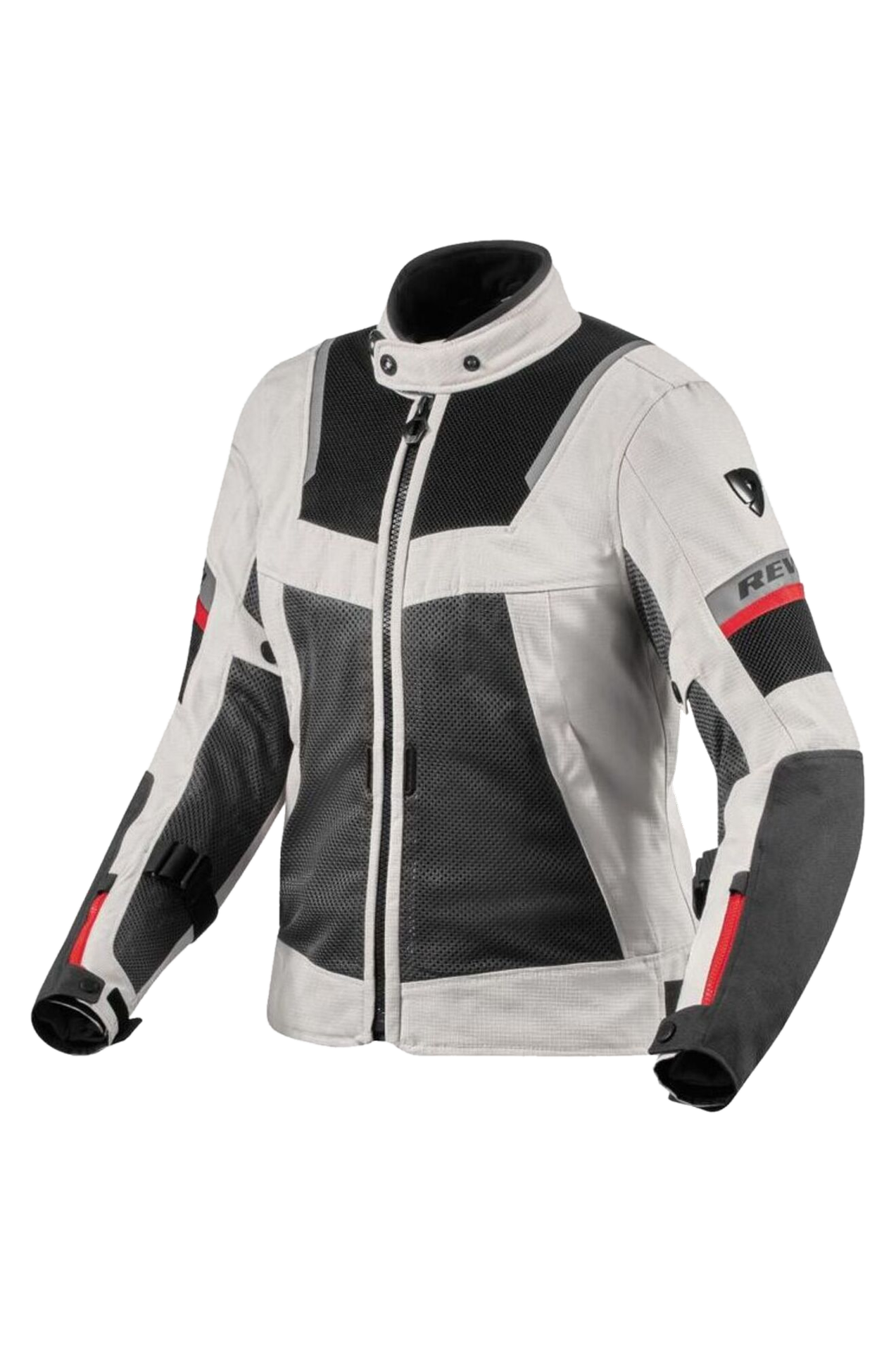 Kurtka Motocyklowa Rev'It! Tornado 4 H2O Damska Srebrny/Czarny38