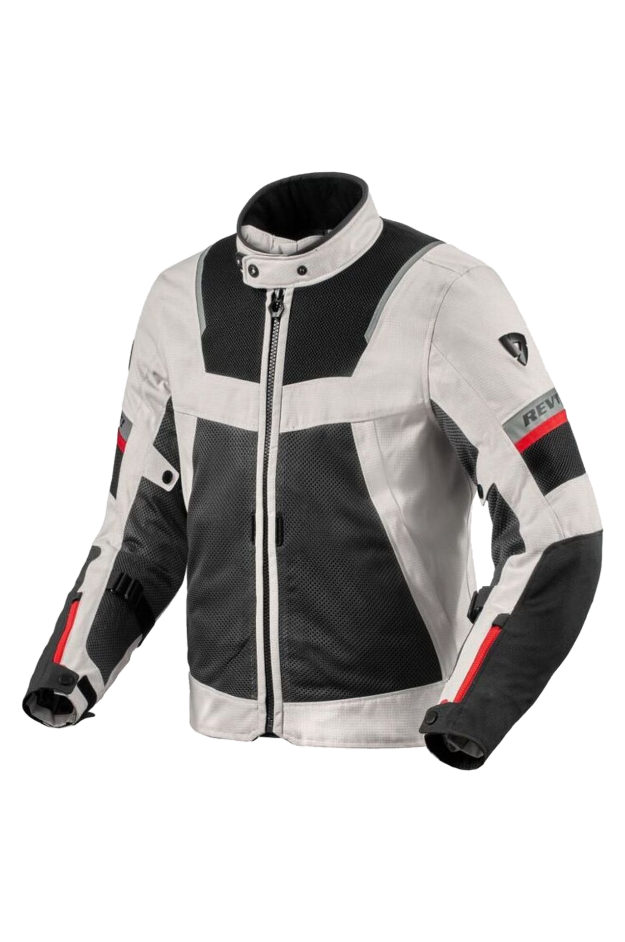 Kurtka Motocyklowa Rev'It! Tornado 4 H2O Srebrny/CzarnyL