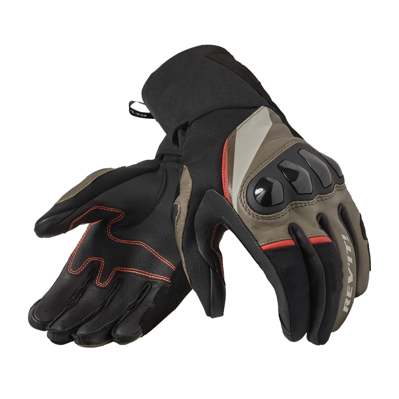 Rękawice Motocyklowe REV'IT! Combustion Czarny/BrązowyXL