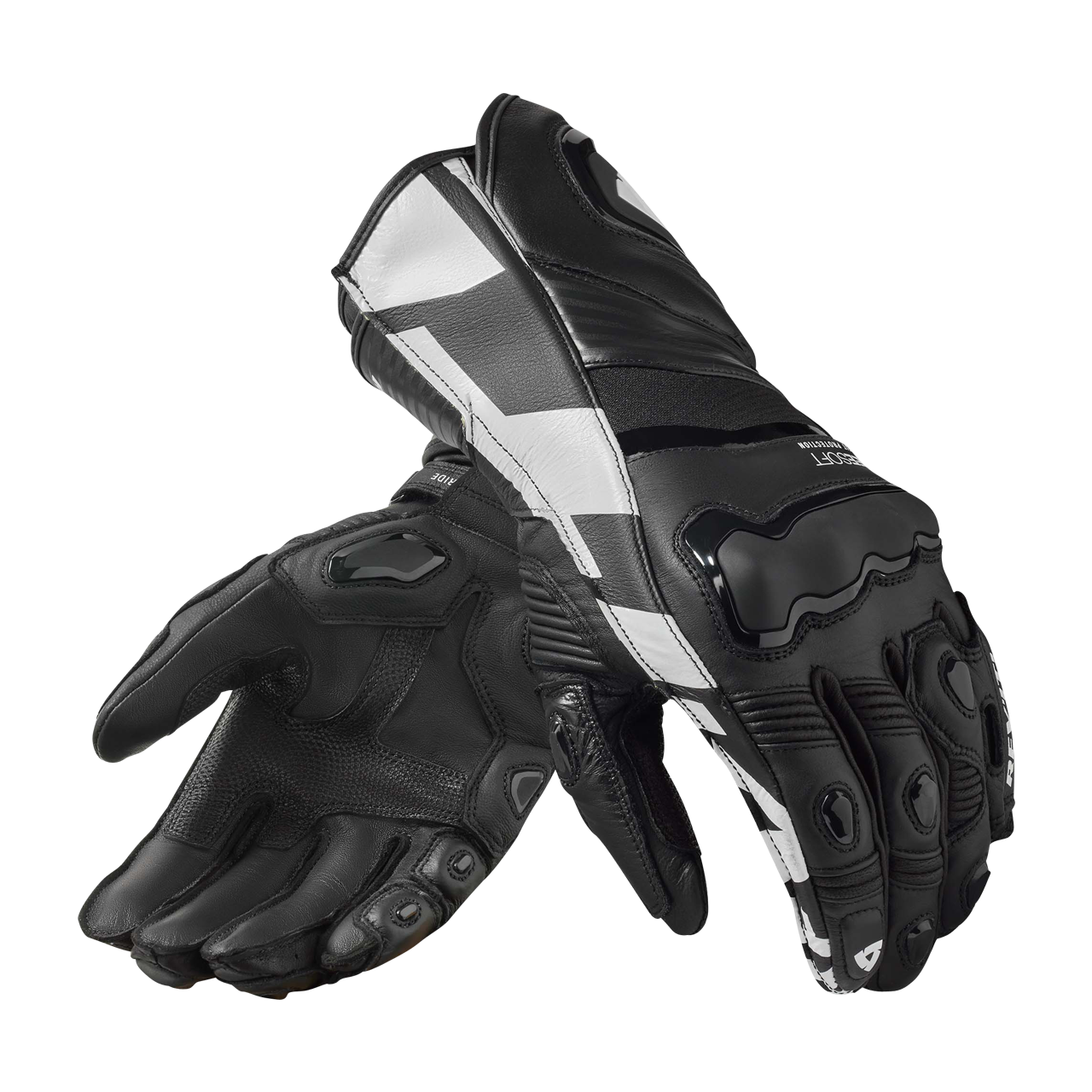 Rękawice Motocyklowe REV'IT! Jerez 4 Czarny/Złamany BiałyXL