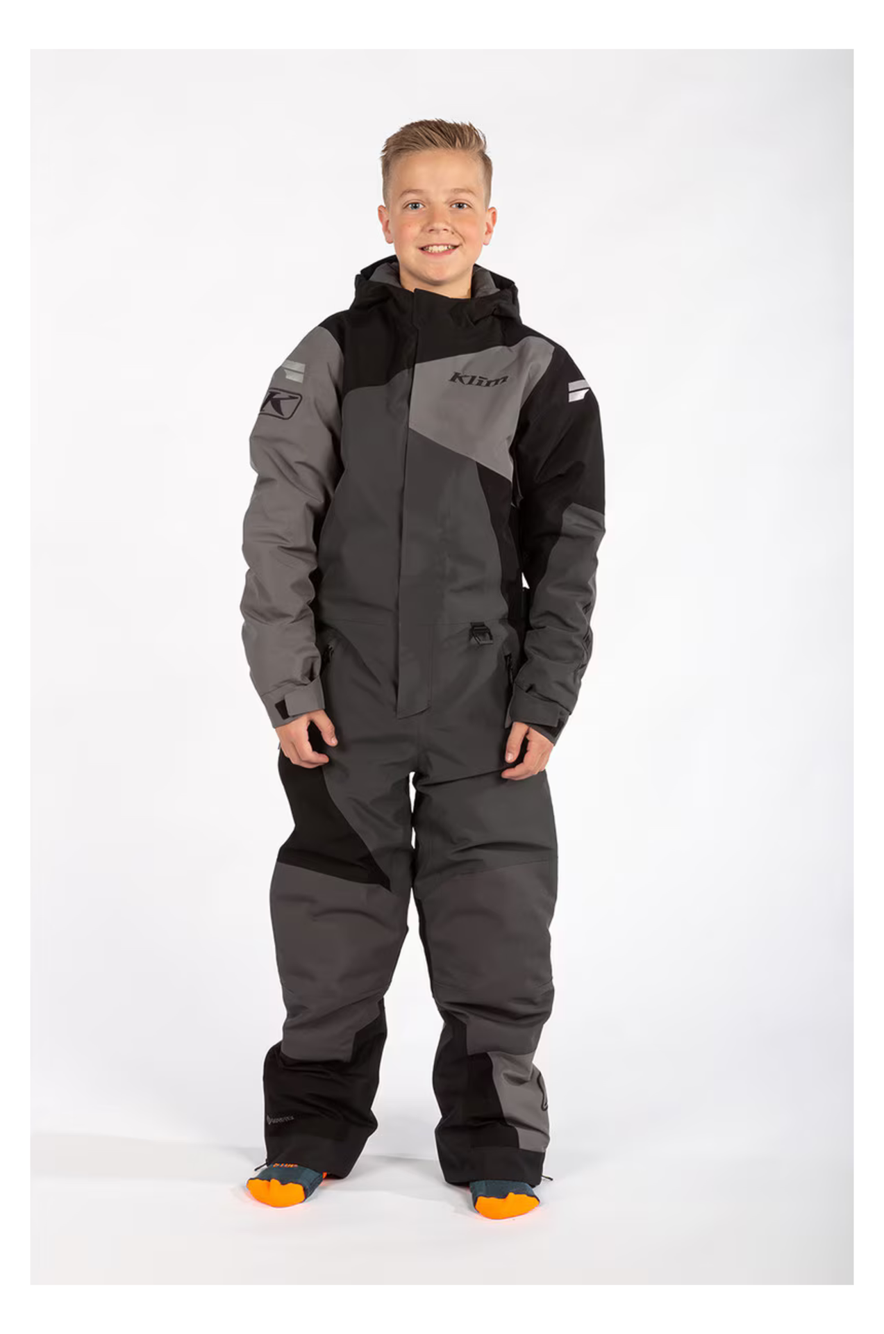 Kombinezon Jednoczęściowy Klim Railslide Dziecięcy Asphalt BlackS