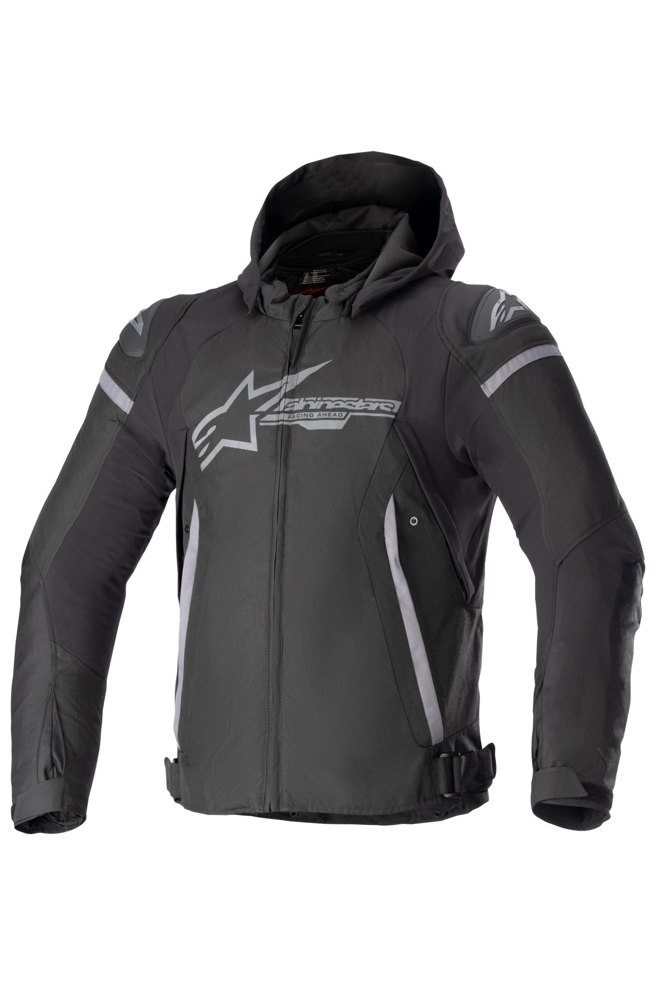 Kurtka Motocyklowa Alpinestars Zaca Waterproof Czarny/Ciemnoszary4XL