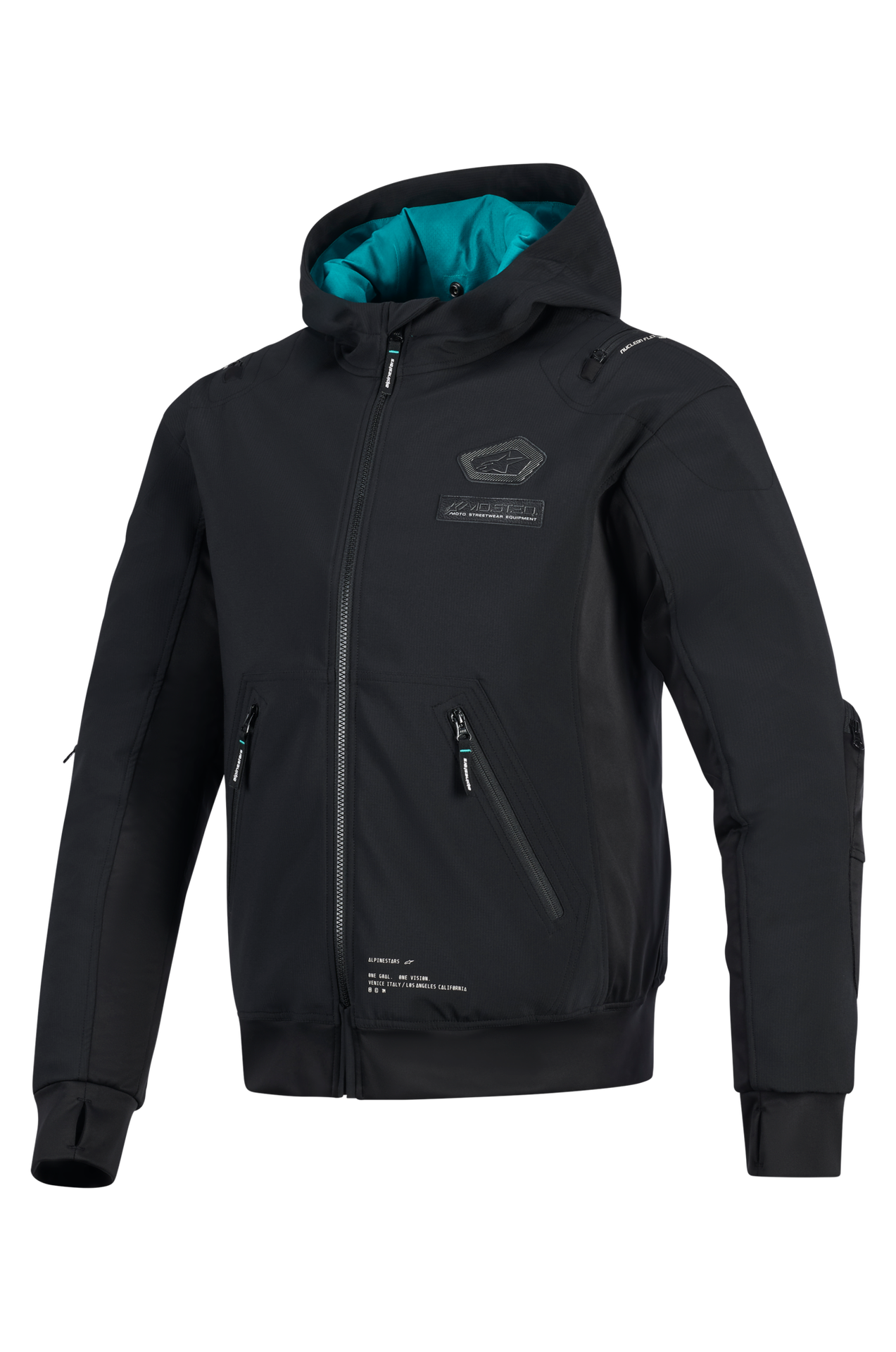 Kurtka Motocyklowa Alpinestars Moblast WP Czarny4XL