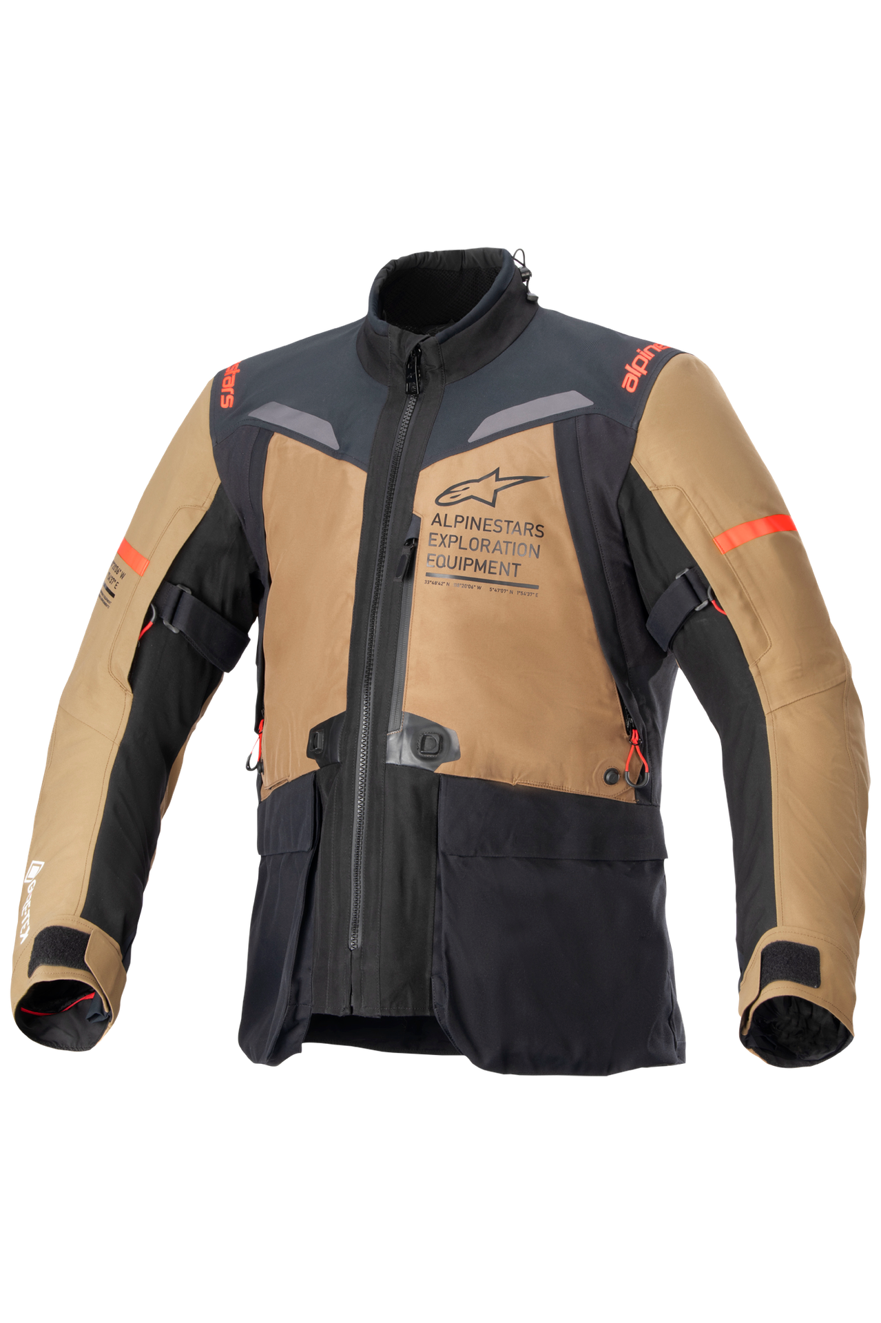 Kurtka Motocyklowa Alpinestars St-7 2L Gore-Tex Gobi Brązowy/CzarnyM