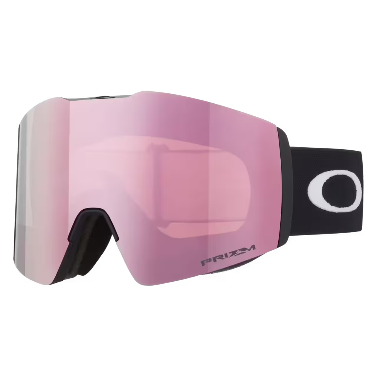Gogle na Skuter Śnieżny Oakley Fall Line L z Matowo-Czarnym Paskiem Różowy/Czarny