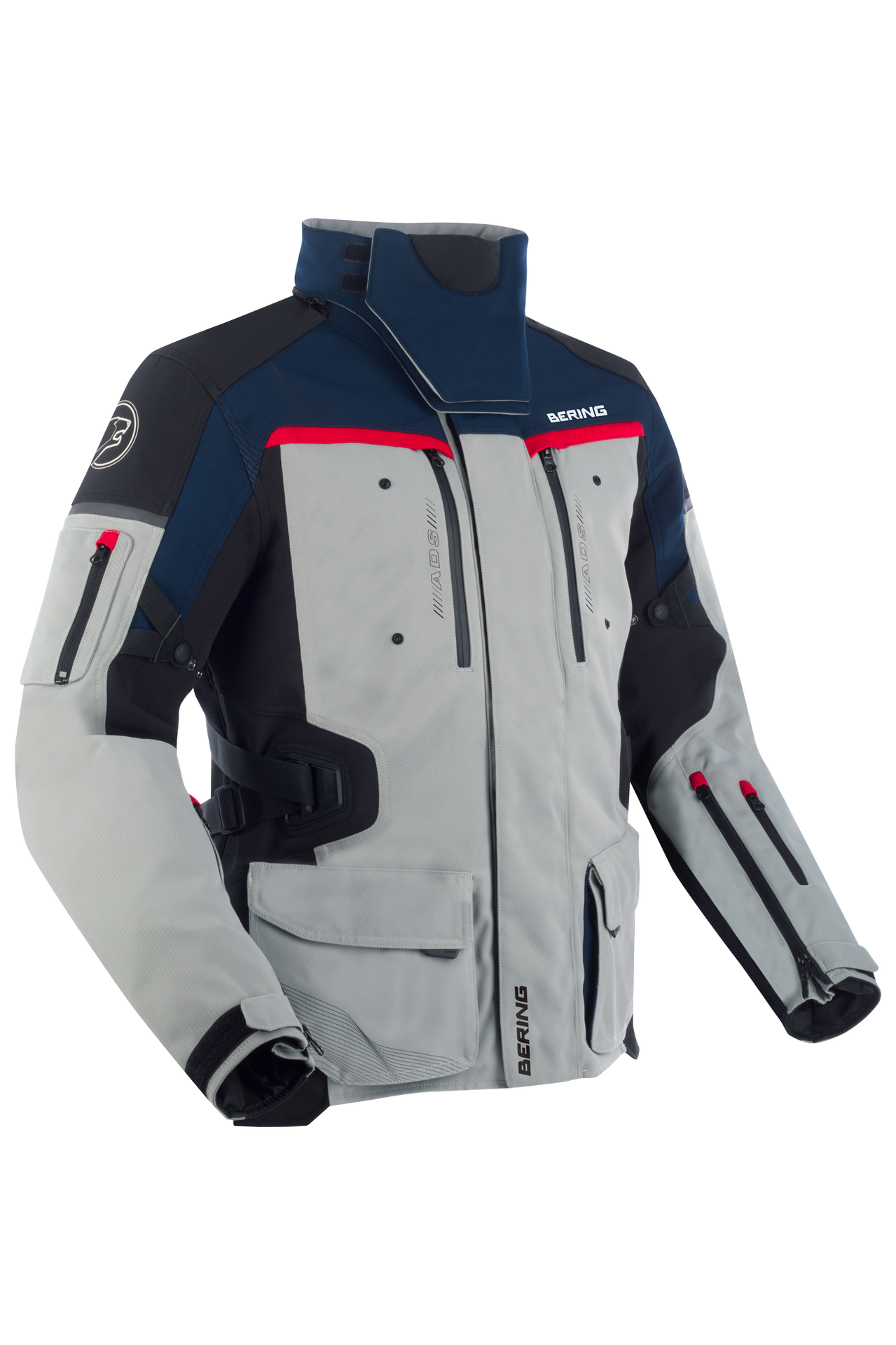 Kurtka Motocyklowa BERING Freeway Szary/GranatowyXXL