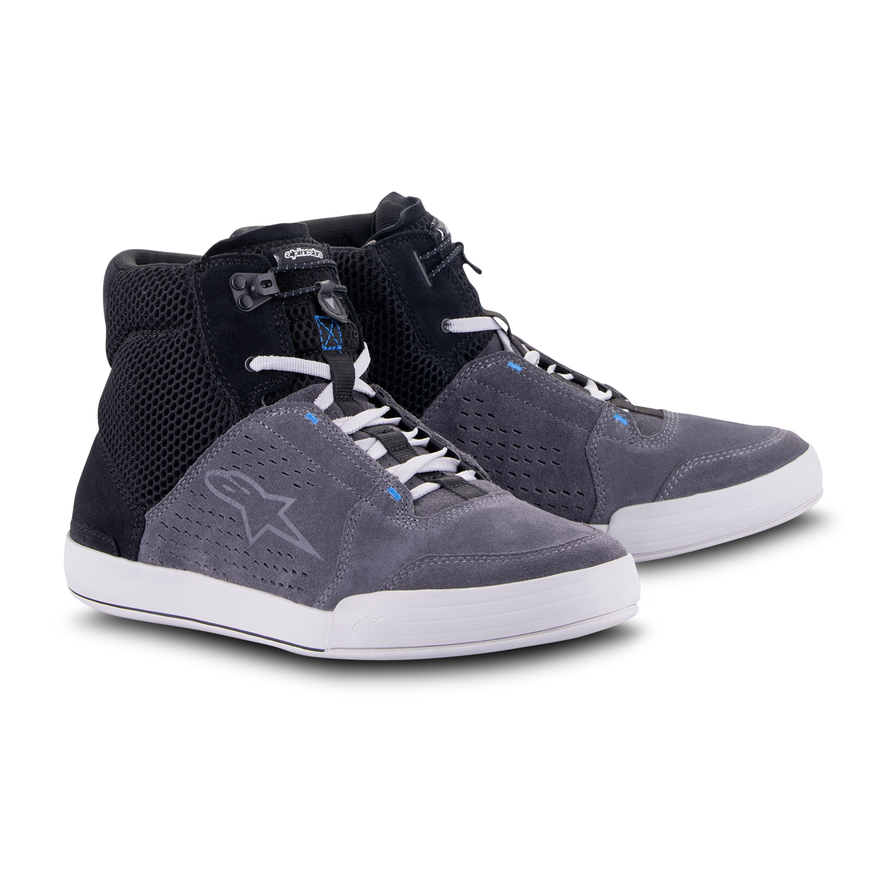 Buty Motocyklowe Alpinestars Chrome Air Czarny/Ciemnoszary/Niebieski39