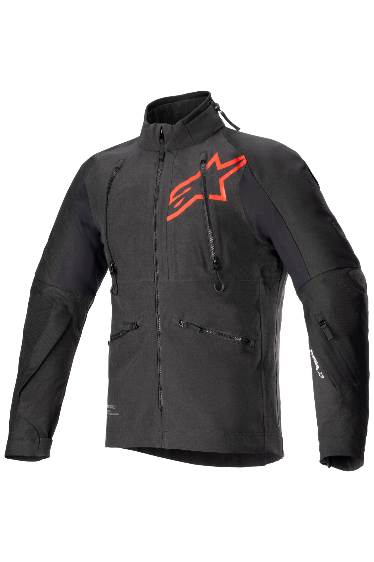 Kurtka Motocyklowa Alpinestars Hyde XT Drystar XF Czarny/JasnoczerwonyL
