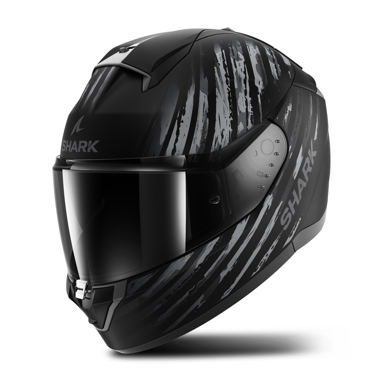 Kask Integralny Shark Ridill 2 Assya Mat Matowy Czarny/AntracytL