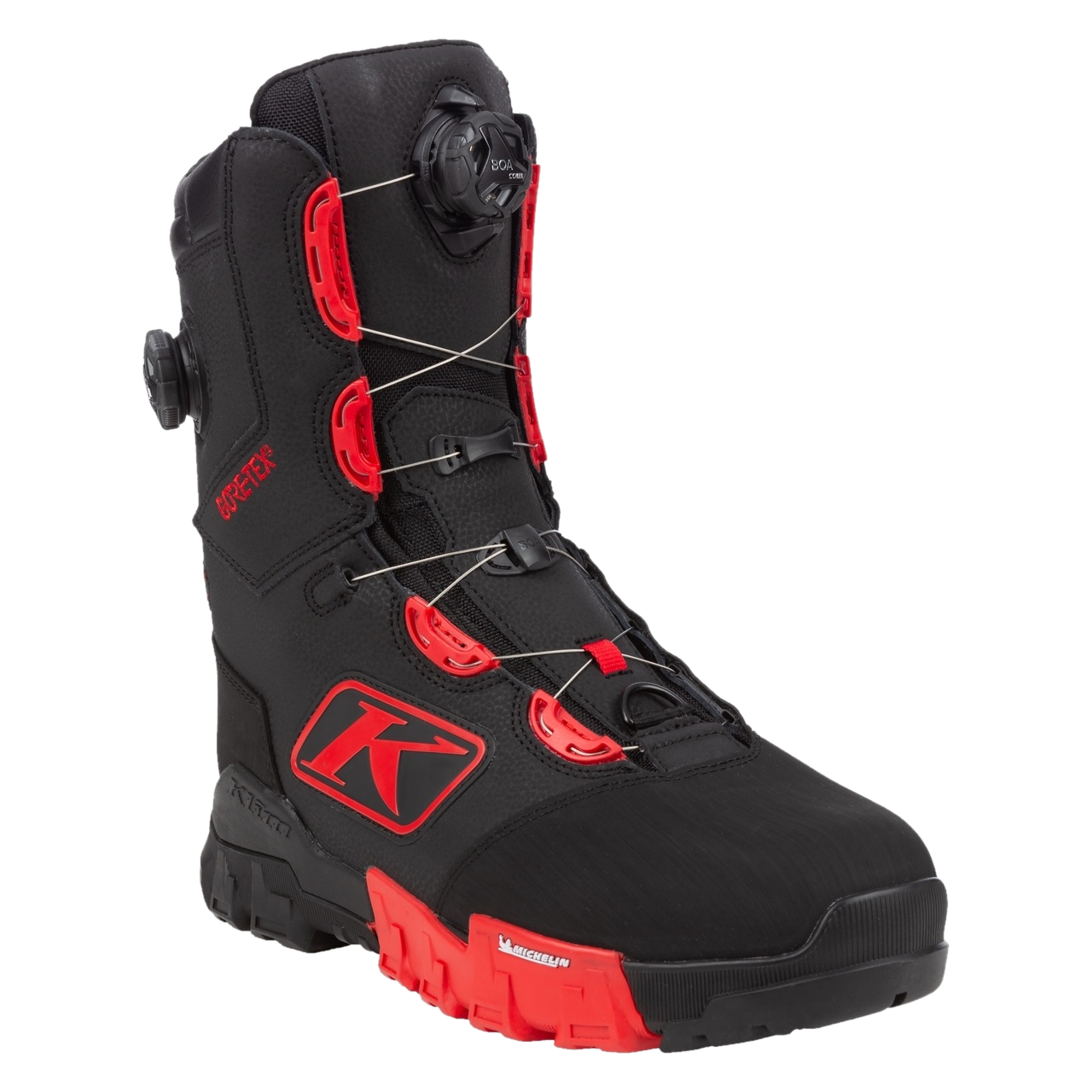 Buty na Skuter Śnieżny Klim Adrenaline Pro S Gtx Boa Czarny/Ognisty Czerwony41