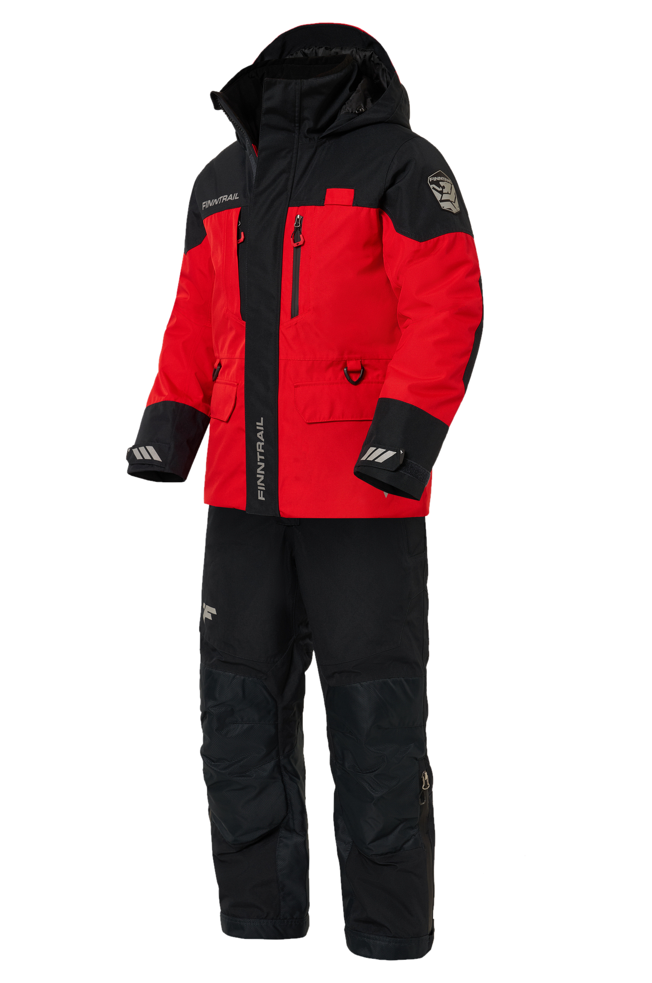 Kombinezon Jednoczęściowy Finntrail Powerman CzerwonyM