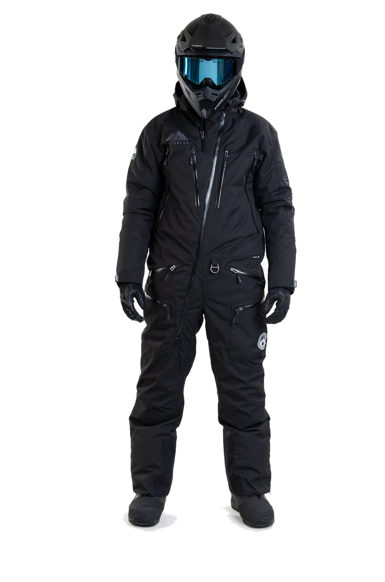 Kombinezon Jednoczęściowy Jethwear The One V2 (2025) 150g Czarny/ŻelaznyS