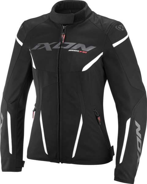 Kurtka Motocyklowa Ixon Striker 2 Airwpl Damska Czarny/Złamany BiałyL
