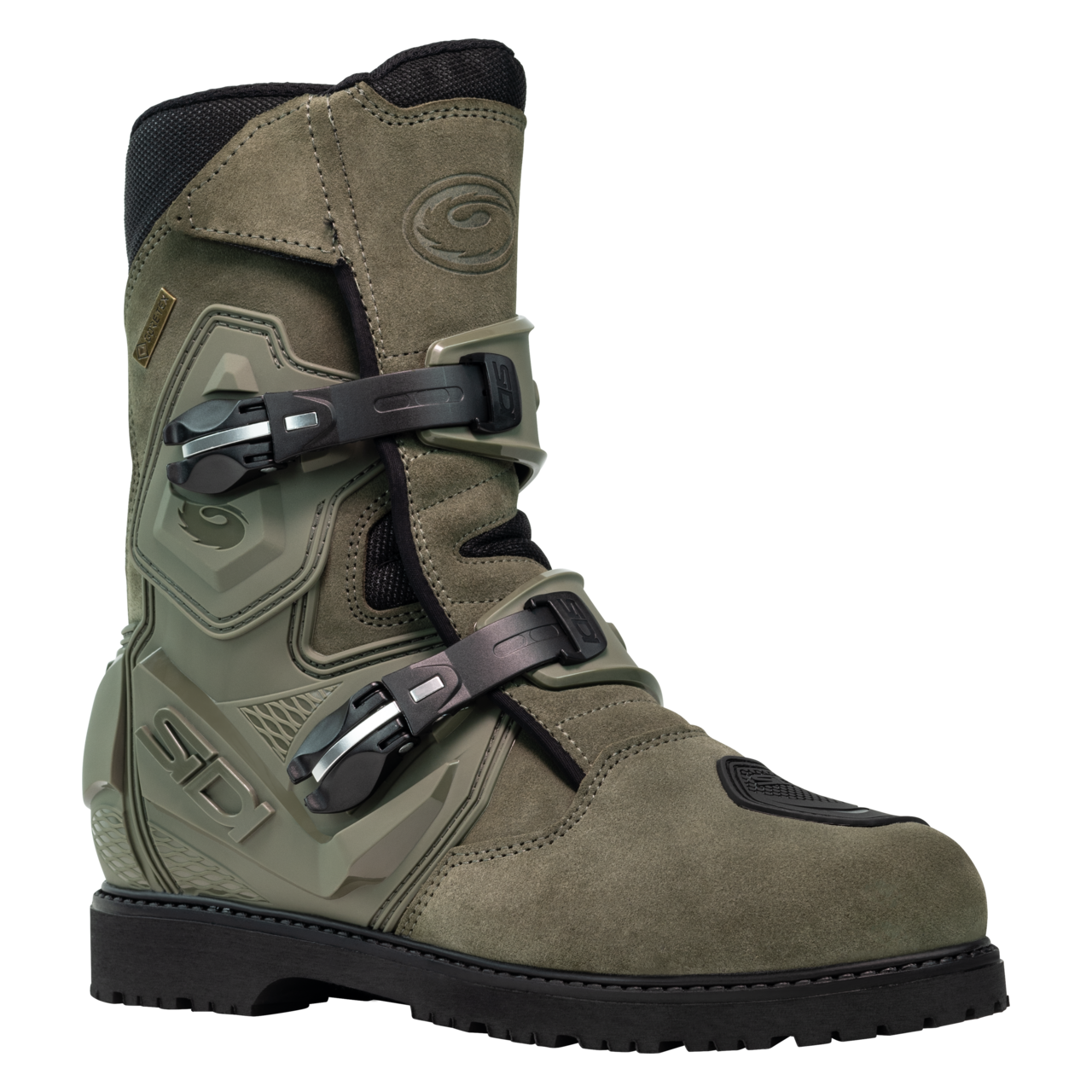 Buty Motocyklowe Sidi Adventure 2 Gore Mid Militarny48