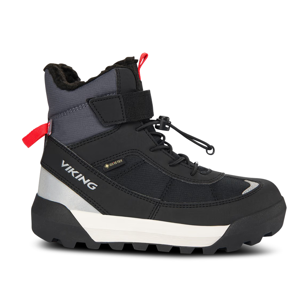 Buty Zimowe Viking Expower Warm GTX 1V SL Dziecięce Czarny/Ciemnoszary34