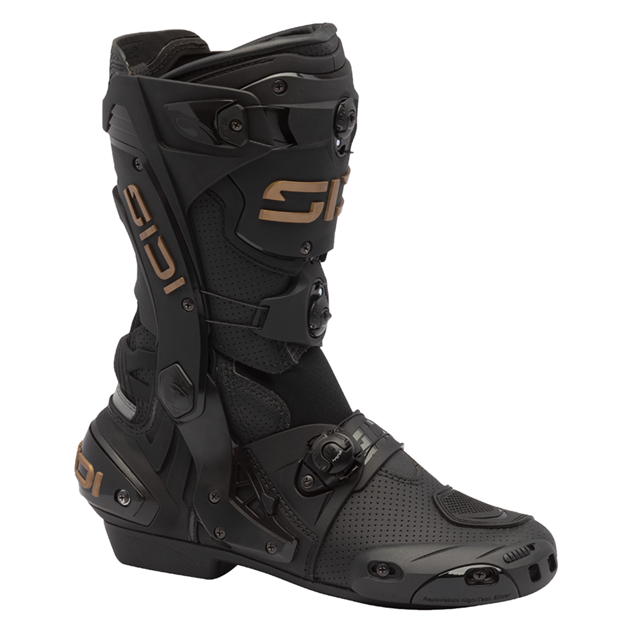 Buty Motocyklowe Sidi Rex Air 2026 Czarny/Ciepły Brązowy46