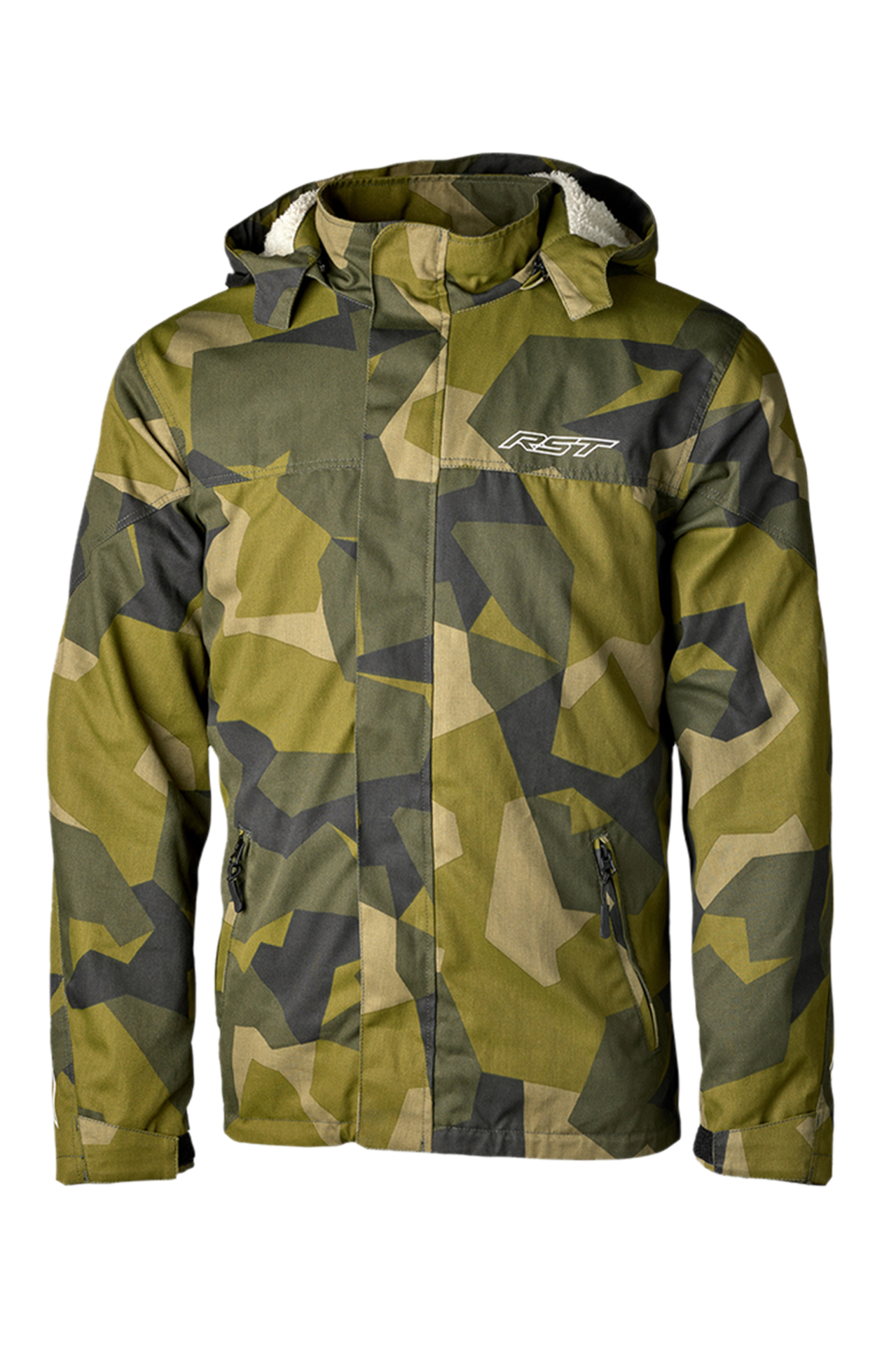 Bluza z Kapturem Motocyklowa RST Loadout Full Zip Zielony3XL