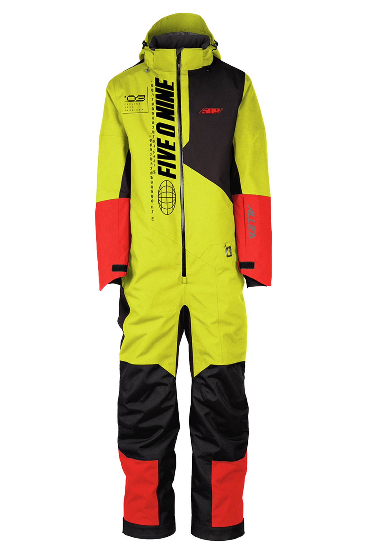 Kombinezon Jednoczęściowy 509 Allied 2.0 Ocieplany (2025) Czerwony VisXS