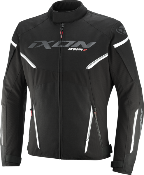 Kurtka Motocyklowa Ixon Striker 2 Czarny/Złamany BiałyS