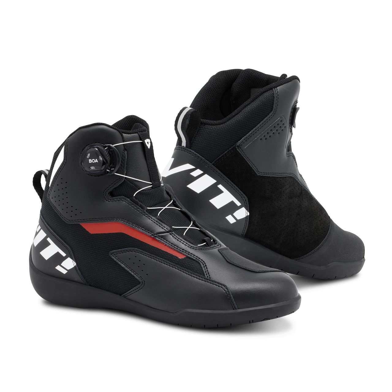 Buty Motocyklowe REV'IT! Jetspeed Pro Czarny/Czerwony44