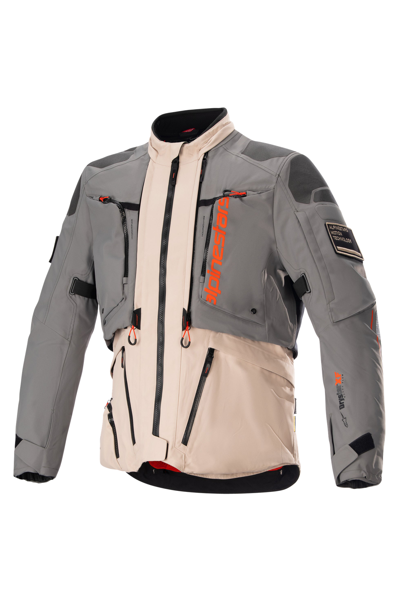 Kurtka Motocyklowa Alpinestars AMT-10R Drystar XF Szary/BrązowyL