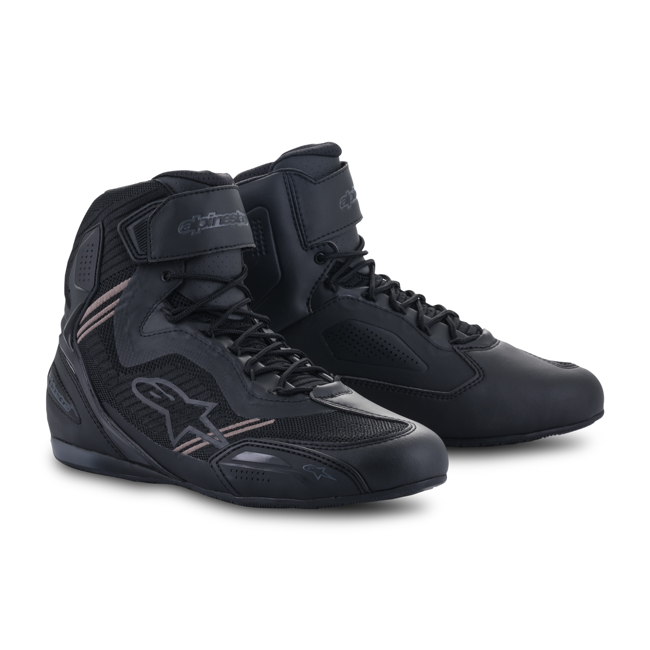 Buty Motocyklowe Alpinestars Faster-3 Rideknit Czarno-Czarny42