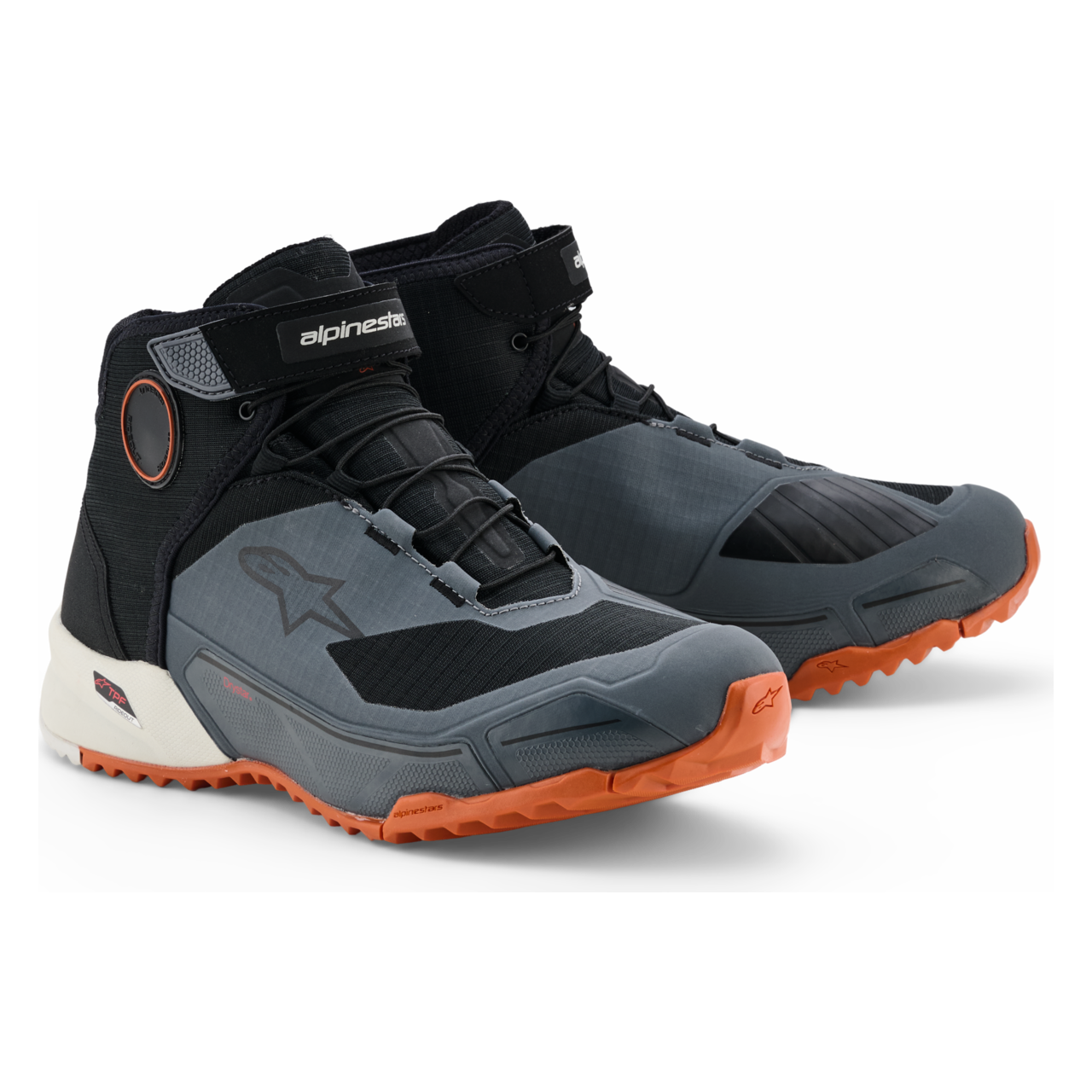 Buty Motocyklowe Alpinestars CR-X Drystar Riding Czarny/Ciemnoszary45