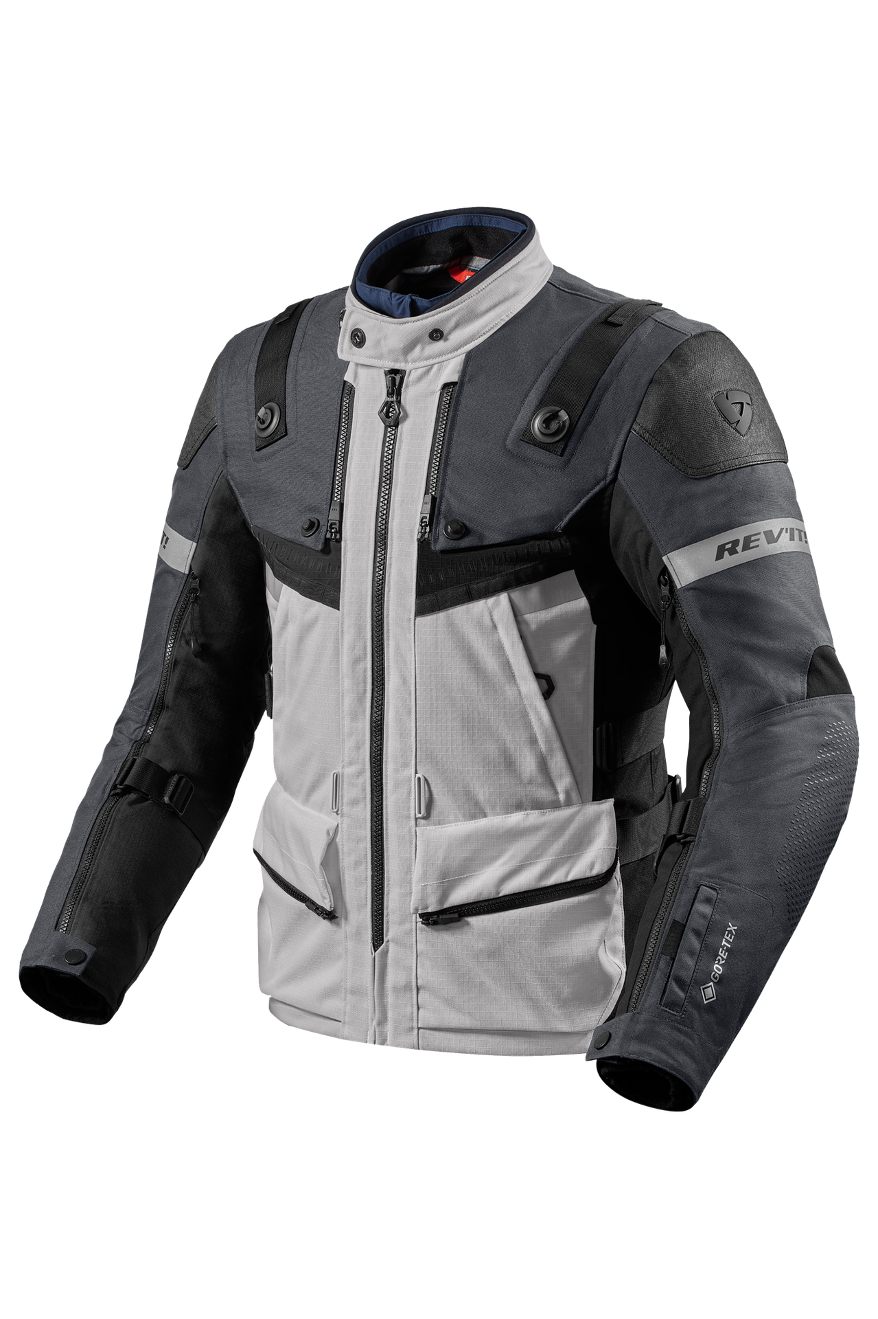 Kurtka Motocyklowa Rev'It! Defender 3 GTX Srebrny/SzaryL