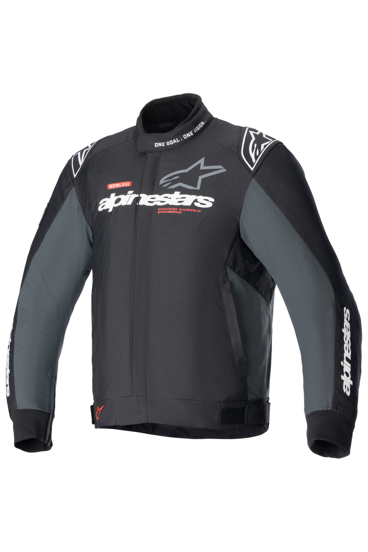 Kurtka Motocyklowa Alpinestars Monza-Sport Czarny/CiemnoszaryXXL