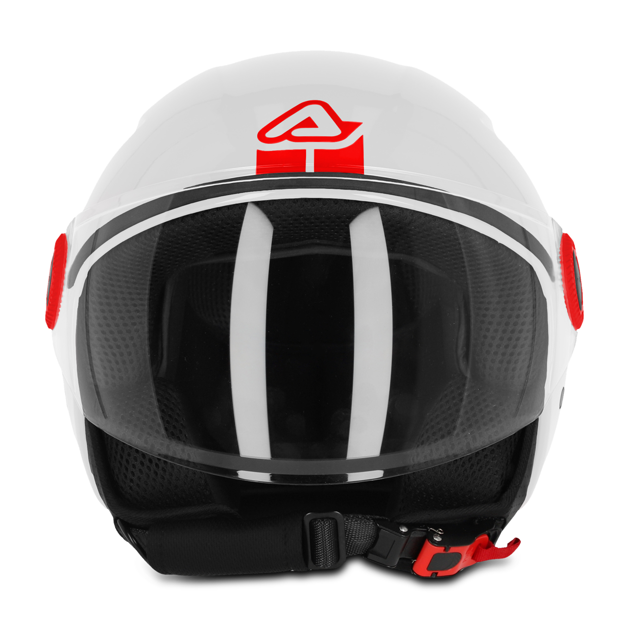 Kask Otwarty Acerbis Brezza Jet Złamany BiałyL