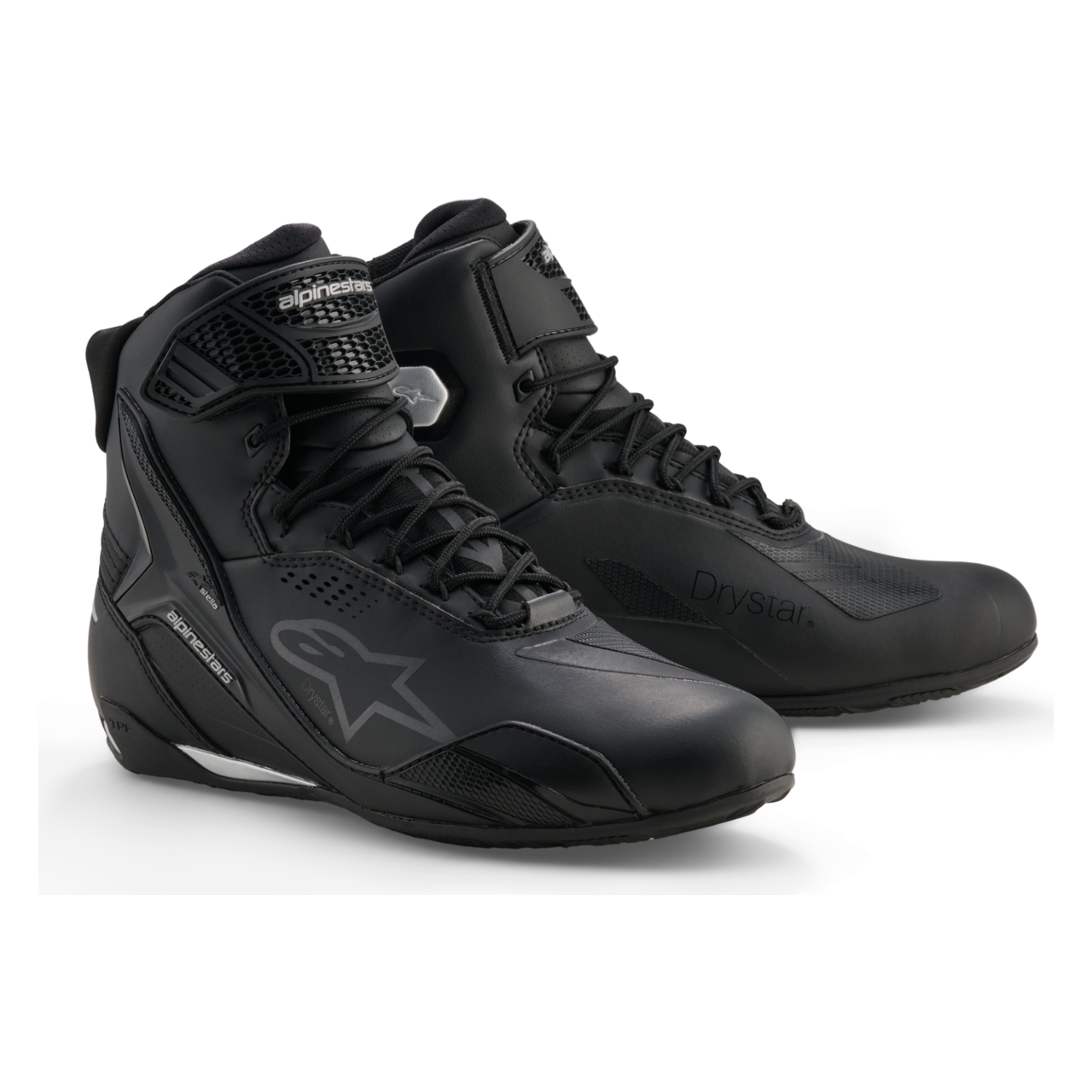 Buty Motocyklowe Alpinestars Stella Faster-4 Drystar Damskie Czarny/Srebrny43